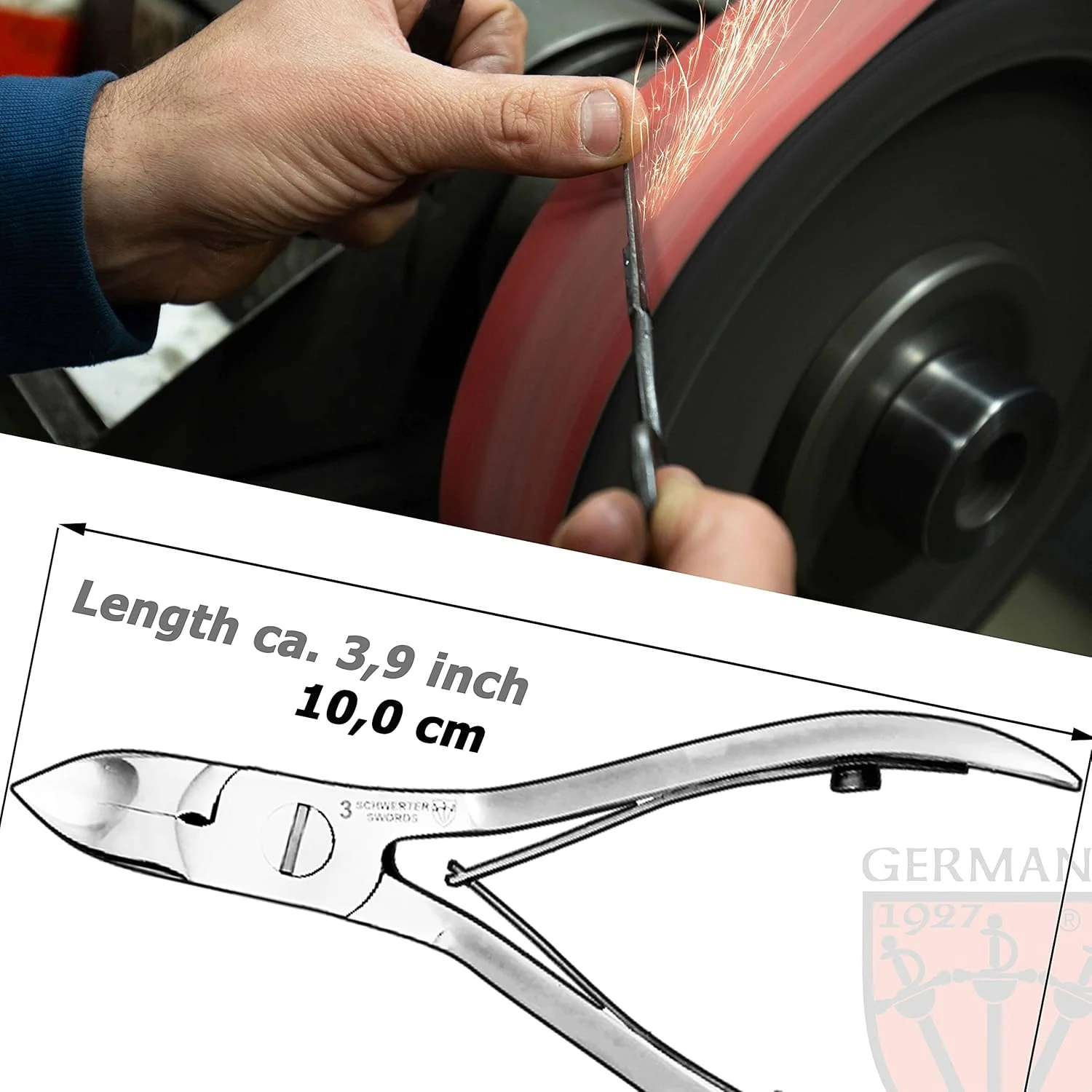 ست مانیکور و پدیکور 5 تکه 3 Swords Germany با کیفیت عالی برای مراقبت حرفه ای از ناخن های دست و پا، قیچی، ناخن گیر، کیف چرمی شیک در جعبه هدیه، ساخت سولینگن آلمان (84452) ست مانیکور و پدیکور 5 تکه 3 Swords Germany با کیفیت عالی برای مراقبت حرفه ای از ناخن های دست و پا، قیچی، ناخن گیر، کیف چرمی شیک در جعبه هدیه، ساخت سولینگن آلمان (84452)