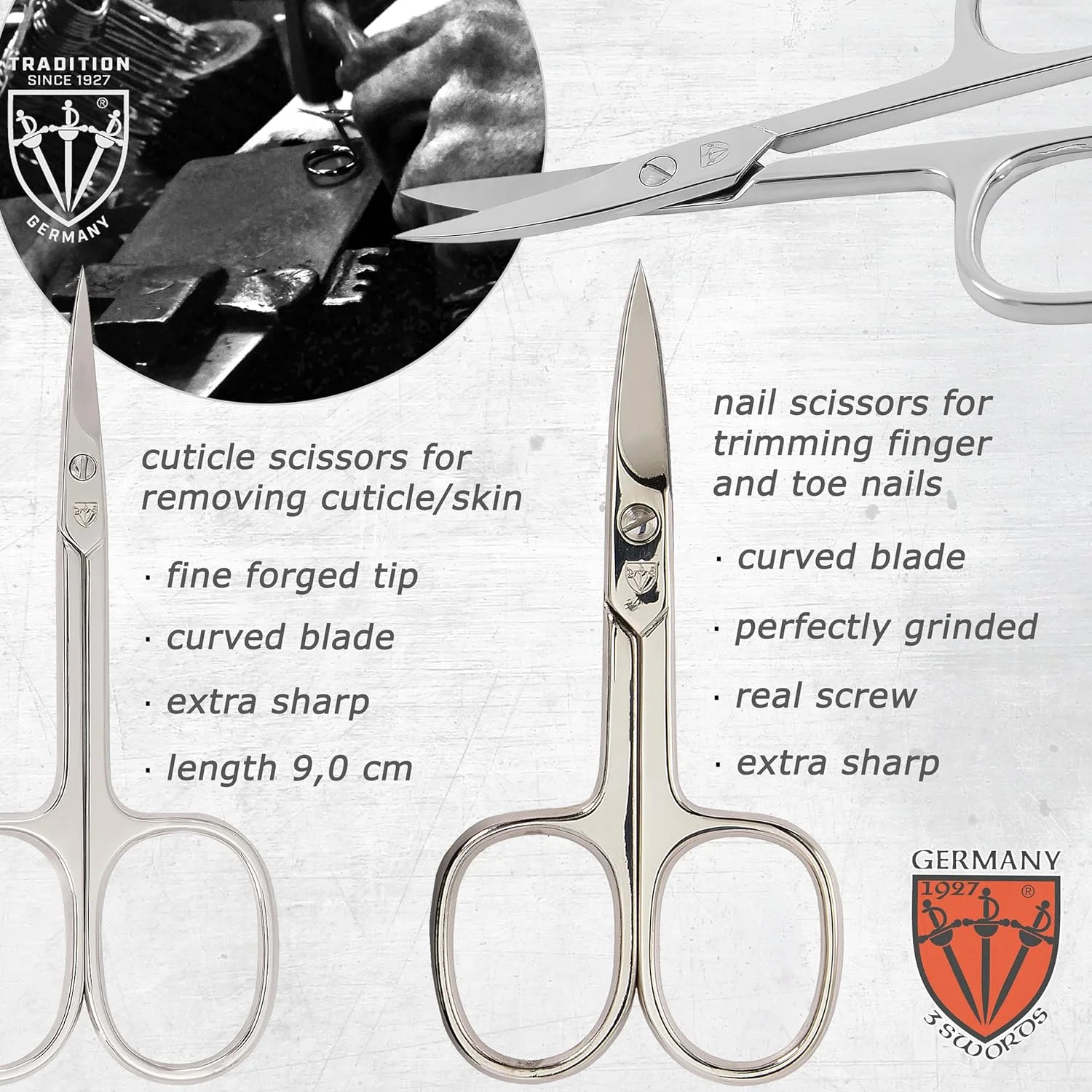 ست مانیکور و پدیکور 7 تکه با کیفیت عالی 3 Swords Germany، قیچی، ناخن گیر، کیف چرمی شیک در جعبه هدیه، ساخت 3 Swords Germany (6288) ست مانیکور و پدیکور 7 تکه با کیفیت عالی 3 Swords Germany، قیچی، ناخن گیر، کیف چرمی شیک در جعبه هدیه، ساخت 3 Swords Germany (6288)