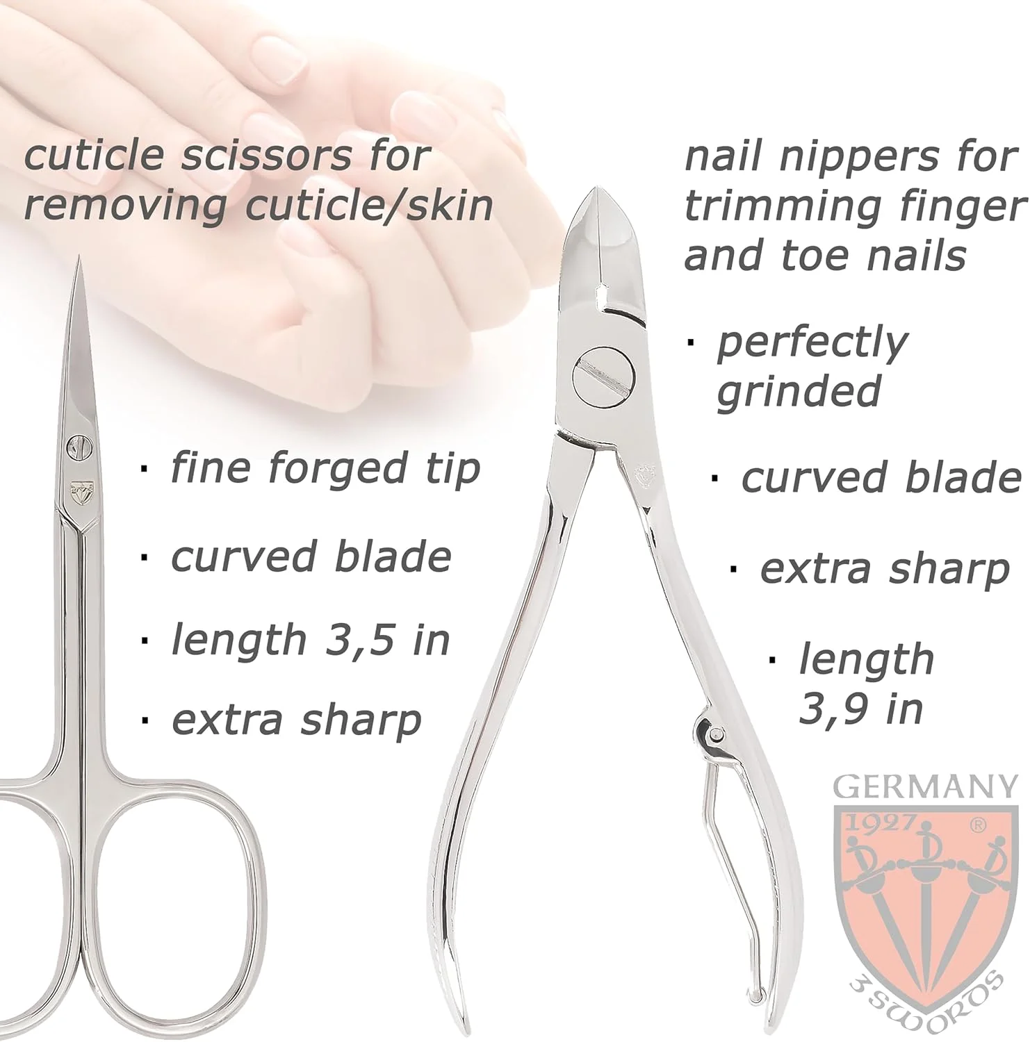 ست مانیکور و پدیکور 7 تکه با کیفیت عالی تری سورز آلمان، قیچی، ناخن گیر، کیف چرمی شیک در جعبه هدیه، ساخت تری سورز (84322) ست مانیکور و پدیکور 7 تکه با کیفیت عالی تری سورز آلمان، قیچی، ناخن گیر، کیف چرمی شیک در جعبه هدیه، ساخت تری سورز (84322)