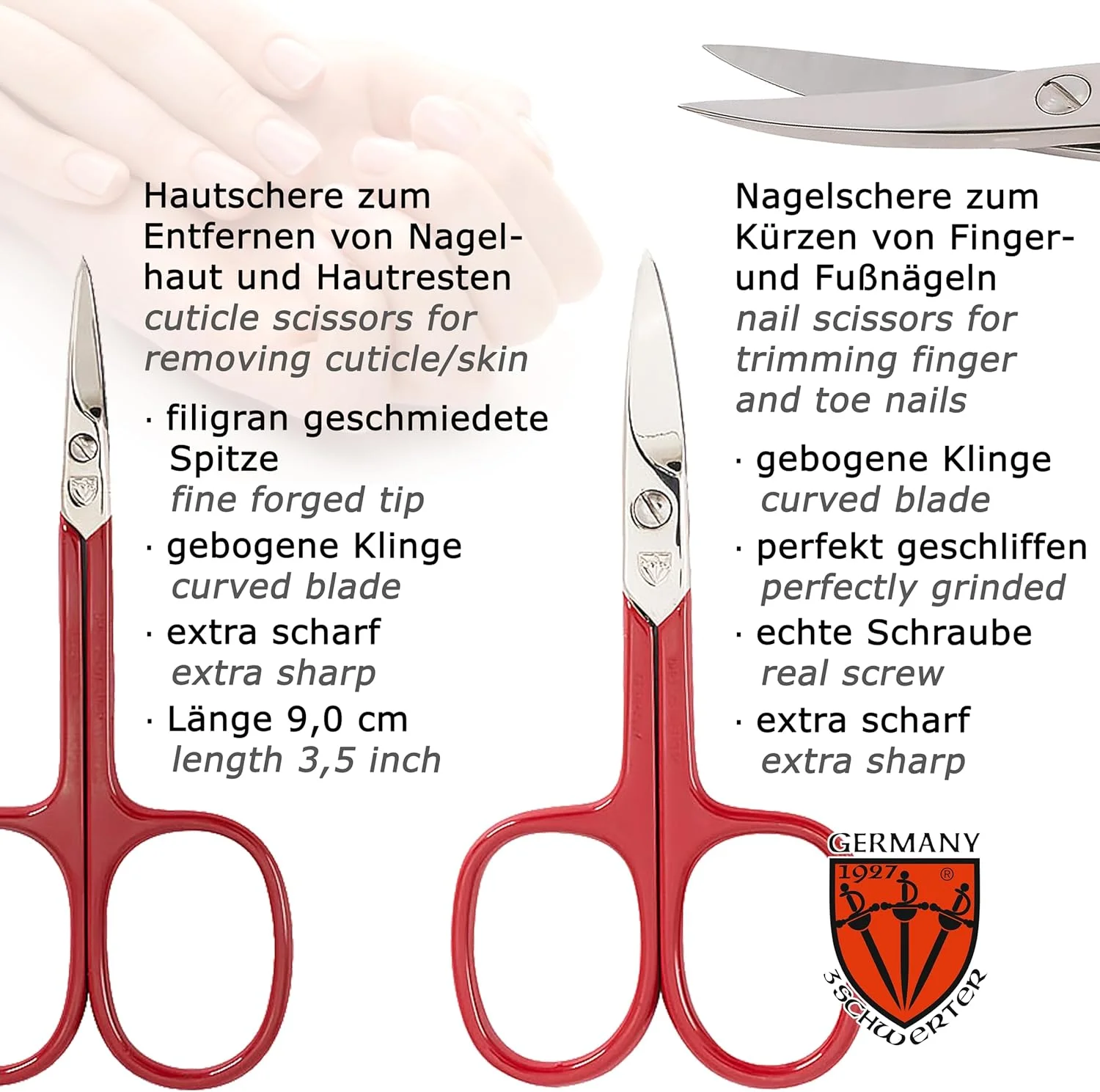 ست مانیکور و پدیکور 8 تکه 'Greco' Drei Schwerter، ست مسافرتی مراقبت از ناخن، لوازم جانبی ناخن، ابزار فولادی با کیفیت برند، جعبه چرمی مصنوعی (1313) ست مانیکور و پدیکور 8 تکه 'Greco' Drei Schwerter، ست مسافرتی مراقبت از ناخن، لوازم جانبی ناخن، ابزار فولادی با کیفیت برند، جعبه چرمی مصنوعی (1313)