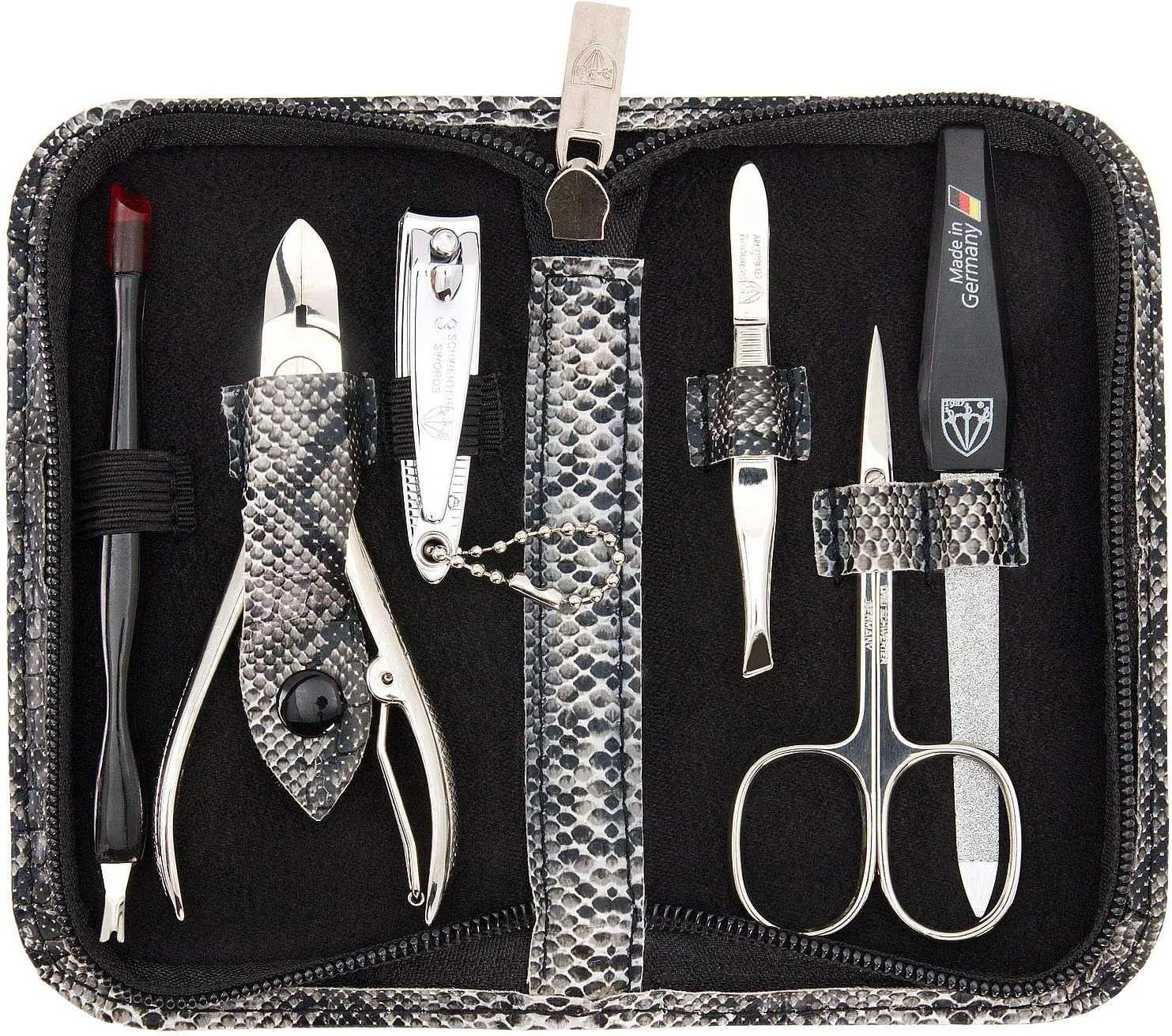 ست مانیکور 6 تکه Drei Schwerter Germany Torino با قیچی ناخن (860) ست مانیکور 6 تکه Drei Schwerter Germany Torino با قیچی ناخن (860)