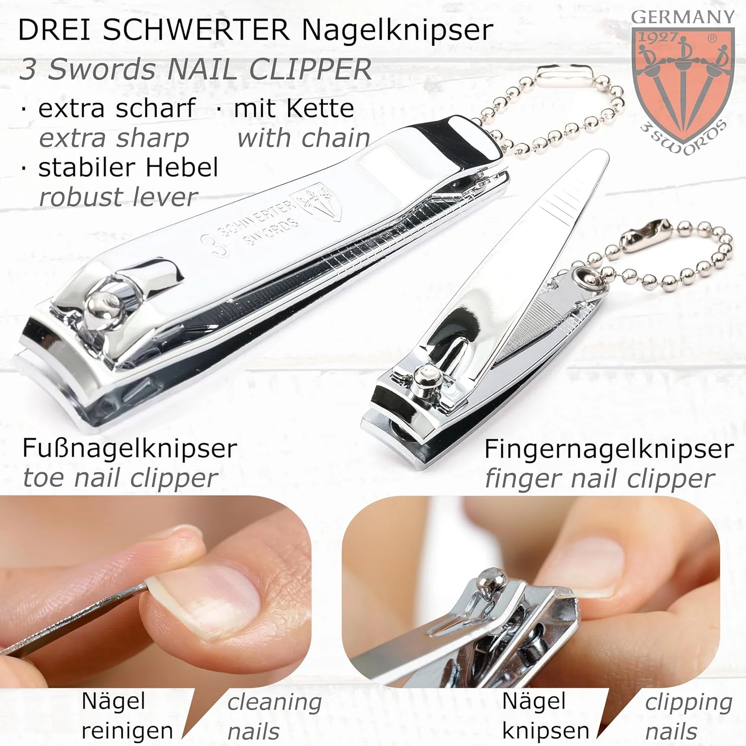 ست مانیکور مسافرتی 5 تکه DREI SCHWERTER مدل 'Trim & Twist' | شامل: ناخن گیر پا، ناخن گیر دست، موچین، سوهان ناخن یاقوت کبود و چاقوی پیشخدمت با چوب پنبه بازکن در کیف چرمی مصنوعی مشکی ست مانیکور مسافرتی 5 تکه DREI SCHWERTER مدل 'Trim & Twist' | شامل: ناخن گیر پا، ناخن گیر دست، موچین، سوهان ناخن یاقوت کبود و چاقوی پیشخدمت با چوب پنبه بازکن در کیف چرمی مصنوعی مشکی