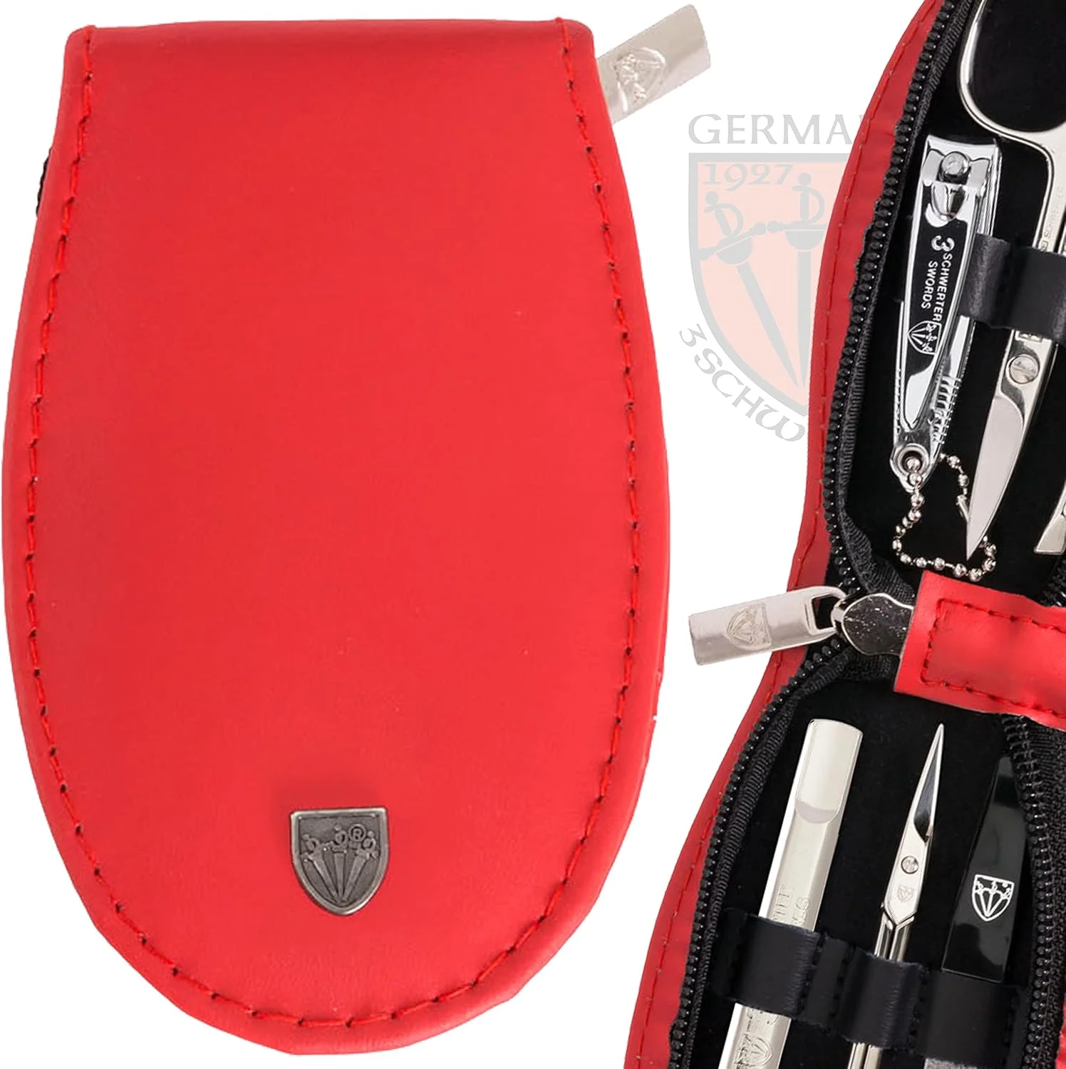 ست مراقبت از ناخن 6 تکه Drei Schwerter Germany Olbia، ست مسافرتی مانیکور پدیکور، لوازم جانبی ناخن، ابزار فولادی، کیفیت برند، جعبه هدیه چرمی اصل (6165) ست مراقبت از ناخن 6 تکه Drei Schwerter Germany Olbia، ست مسافرتی مانیکور پدیکور، لوازم جانبی ناخن، ابزار فولادی، کیفیت برند، جعبه هدیه چرمی اصل (6165)