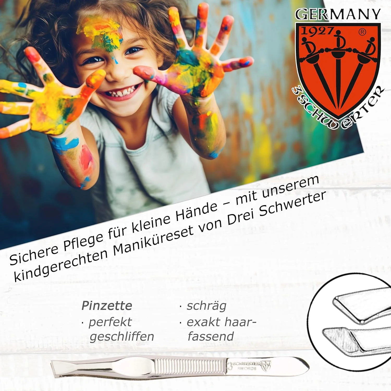 مجموعه مانیکور کودکانه Drei Schwerter Germany برای کودکان، نوجوانان، دختران و پسران - کیفیت عالی (015) مجموعه مانیکور کودکانه Drei Schwerter Germany برای کودکان، نوجوانان، دختران و پسران - کیفیت عالی (015)