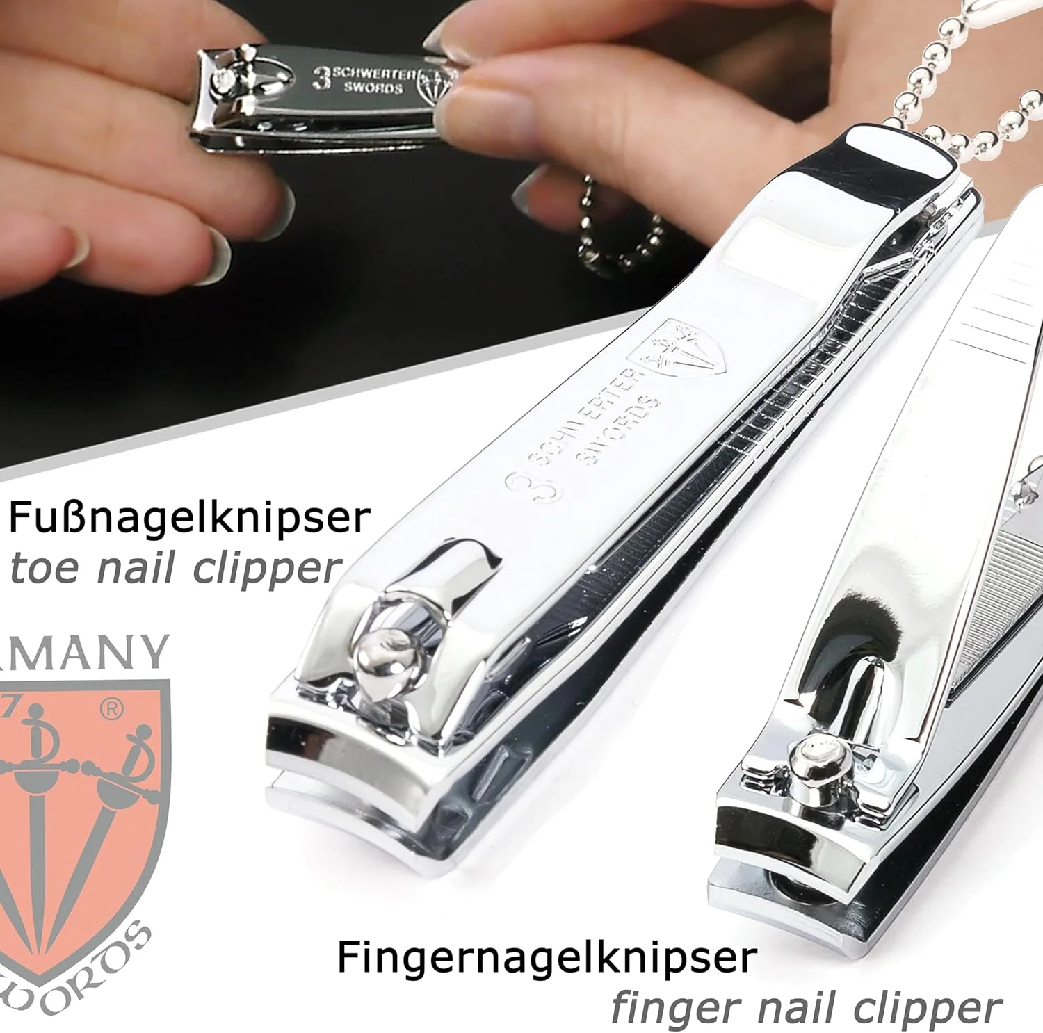 ست مراقبت از ناخن باری Drei Schwerter، ۴ تکه، ست مسافرتی مانیکور پدیکور، لوازم جانبی ناخن، ابزار استیل با کیفیت برند، ست مانیکور، کیف چرمی مصنوعی به همراه جعبه هدیه (۲۵۳۲) ست مراقبت از ناخن باری Drei Schwerter، ۴ تکه، ست مسافرتی مانیکور پدیکور، لوازم جانبی ناخن، ابزار استیل با کیفیت برند، ست مانیکور، کیف چرمی مصنوعی به همراه جعبه هدیه (۲۵۳۲)