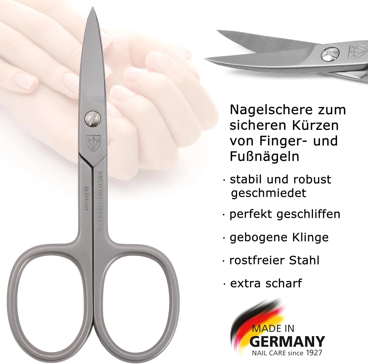 قیچی ناخن Three Swords، قیچی، فولاد ضد زنگ و سوهان ناخن - کیفیت برند ساخت آلمان قیچی ناخن Three Swords، قیچی، فولاد ضد زنگ و سوهان ناخن - کیفیت برند ساخت آلمان