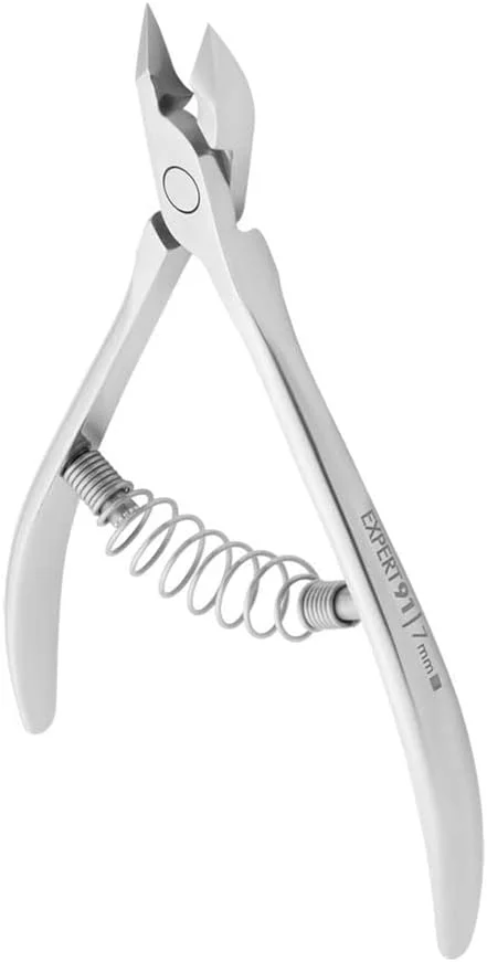 قیچی ناخن استالکس مدرن نقره ای لبه صاف 7 میلی متری، ناخن گیر استیل ضد زنگ قیچی ناخن استالکس مدرن نقره ای لبه صاف 7 میلی متری، ناخن گیر استیل ضد زنگ