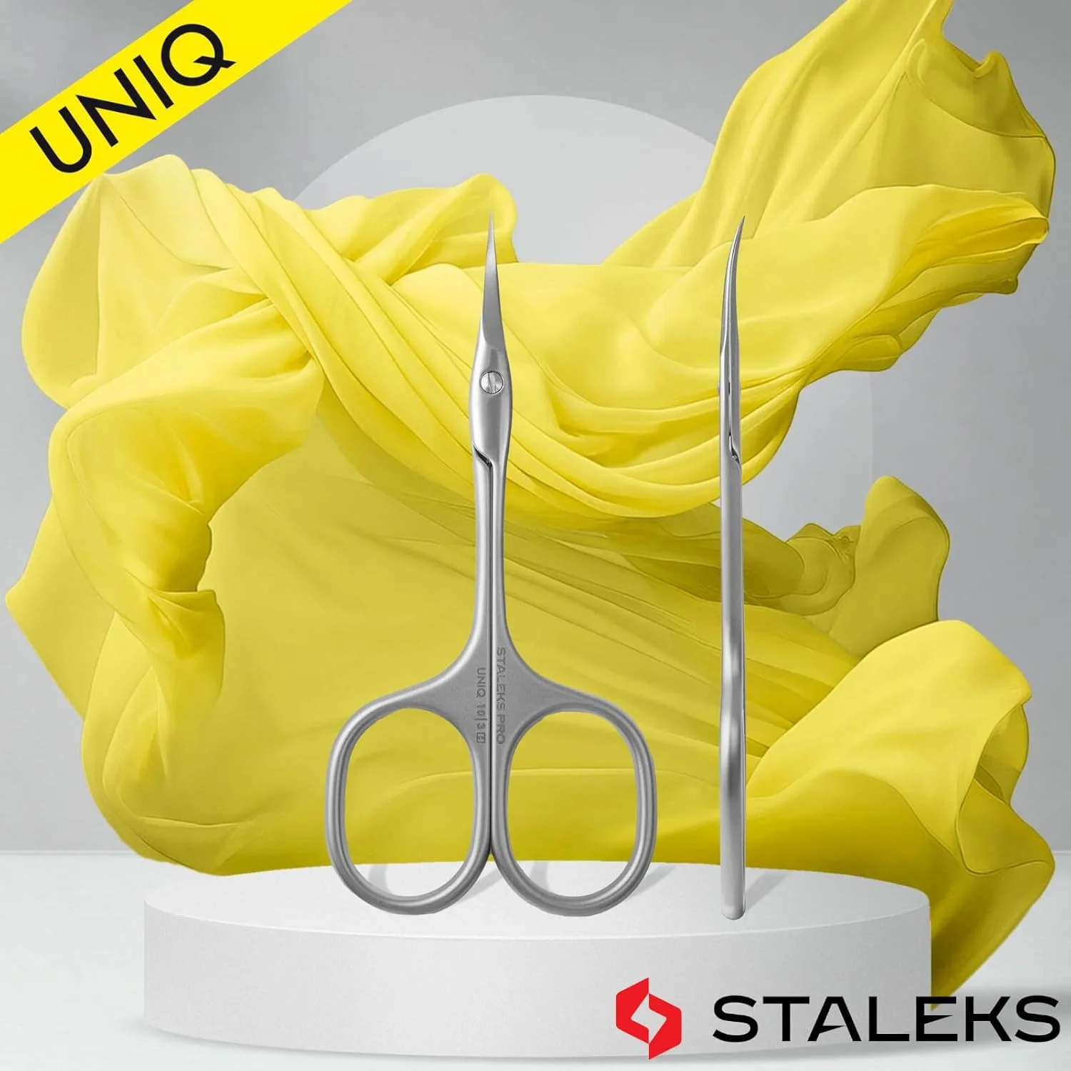 قیچی مانیکور حرفه ای استالکس مدل Uniq 10 Type 3 قیچی مانیکور حرفه ای استالکس مدل Uniq 10 Type 3