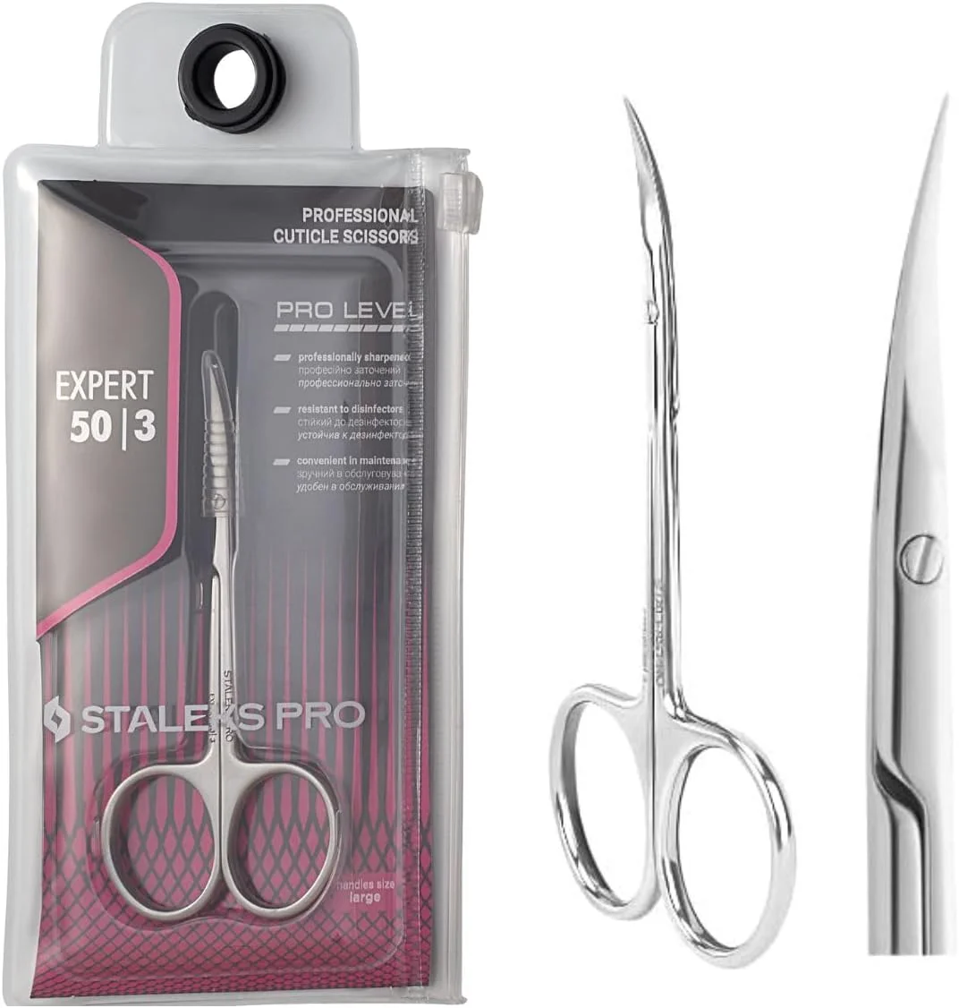 قیچی مانیکور حرفه ای استالکس پرو سری Expert SE-50/3 با طراحی ارگونومیک و تیغه های استیل ضد زنگ قیچی مانیکور حرفه ای استالکس پرو سری Expert SE-50/3 با طراحی ارگونومیک و تیغه های استیل ضد زنگ