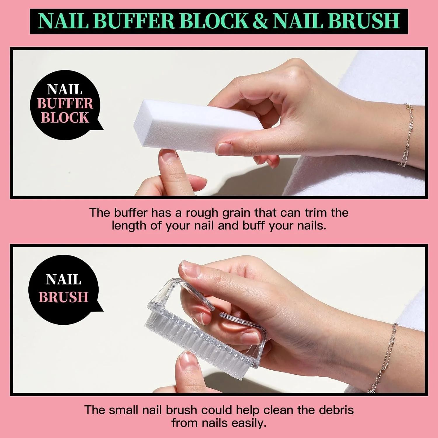 مجموعه ۱۲ عددی سوهان ناخن Fandamei، سوهان ناخن دو طرفه ۱۰۰/۱۸۰، بافر ناخن، عقب زننده کوتیکول، بالابر گوشه ناخن، ناخن گیر، برس ناخن، مجموعه مانیکور و پدیکور سفید مجموعه ۱۲ عددی سوهان ناخن Fandamei، سوهان ناخن دو طرفه ۱۰۰/۱۸۰، بافر ناخن، عقب زننده کوتیکول، بالابر گوشه ناخن، ناخن گیر، برس ناخن، مجموعه مانیکور و پدیکور سفید