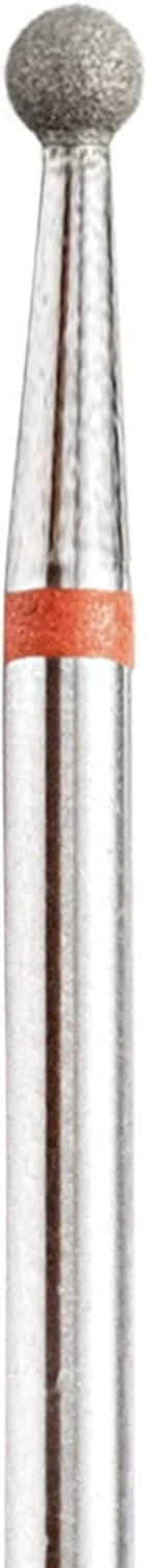 مجموعه سر سوهان برقی حرفه ای Brunson برای مانیکور و پدیکور، ماشین سنگ زنی، ابزار پولیش ناخن، سر سوهان سمباده ای، سوهان ناخن الماسه 1.8 میلی متری ظریف