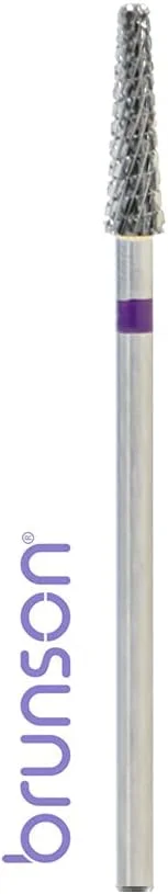 مجموعه سر سوهان ناخن برانسون سرامیکی برای ناخن های اکریلیک و لاک ژل حرفه ای، کیت سر سوهان برقی 3/32 اینچی برای مانیکور و پدیکور کوتیکول، ابزار طراحی ناخن به همراه نگهدارنده RCP04