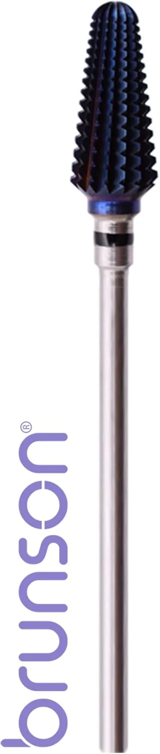 برانسون - ست مته های برقی ناخن حرفه ای، مته های پدیکور مانیکور، ماشین سنگ زنی، ابزارهای پرداخت ناخن، مته های سمباده ای، سوهان ناخن پا، مته های کاربید