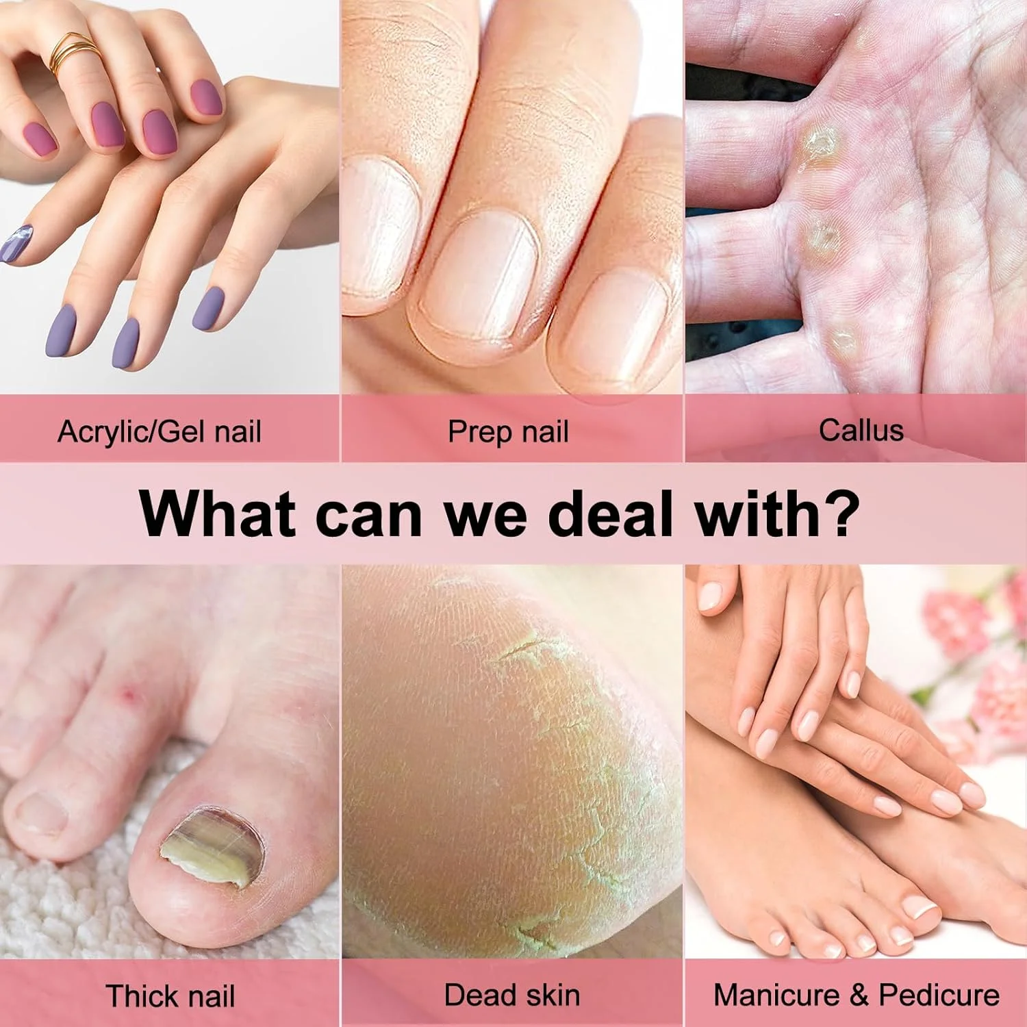 مجموعه مته های سوهان ناخن COSLUS: 101 عدد مته برای ناخن، مجموعه سوهان نواری سنباده ای ظریف 180، مناسب برای مانیکور و پدیکور ژل، پودر دیپ و ناخن های اکریلیک مجموعه مته های سوهان ناخن COSLUS: 101 عدد مته برای ناخن، مجموعه سوهان نواری سنباده ای ظریف 180، مناسب برای مانیکور و پدیکور ژل، پودر دیپ و ناخن های اکریلیک