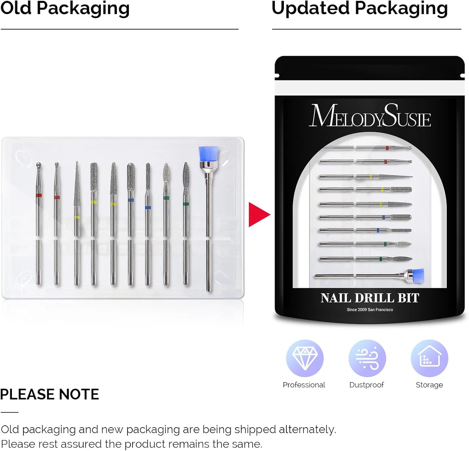 مجموعه ۱۰ عددی سر سوهان الماسه ناخن MelodySusie، سایز ۳/۳۲ اینچ (۲.۳۵ میلی متر)، کیت حرفه ای سر سوهان مانیکور پدیکور برای ناخن های ژلی آکریلیک، ابزار فرم دهی و حذف، مناسب استفاده در منزل و سالن (نقره ای) مجموعه ۱۰ عددی سر سوهان الماسه ناخن MelodySusie، سایز ۳/۳۲ اینچ (۲.۳۵ میلی متر)، کیت حرفه ای سر سوهان مانیکور پدیکور برای ناخن های ژلی آکریلیک، ابزار فرم دهی و حذف، مناسب استفاده در منزل و سالن (نقره ای)