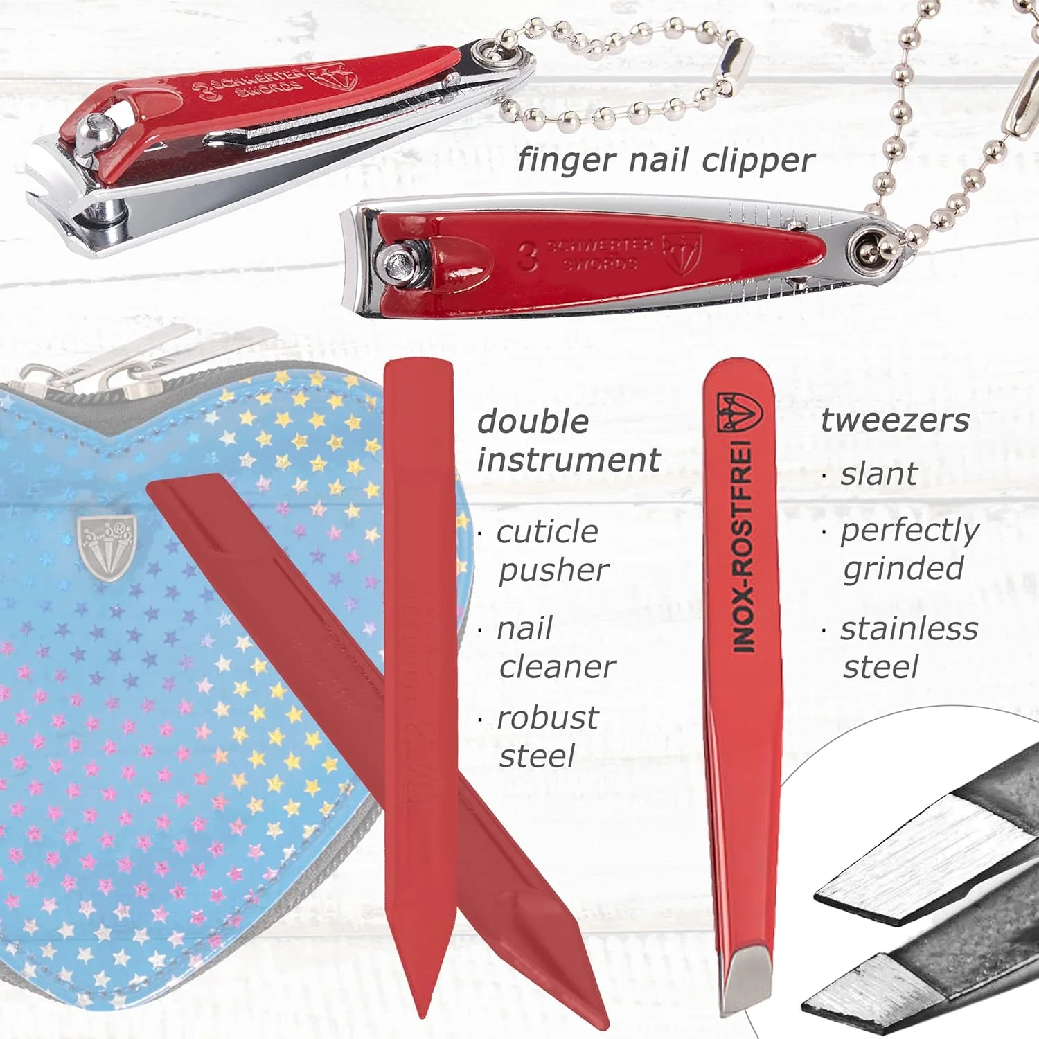 ست مانیکور و پدیکور کودکانه 5 تکه تری سورز آلمان (717) ست مانیکور و پدیکور کودکانه 5 تکه تری سورز آلمان (717)