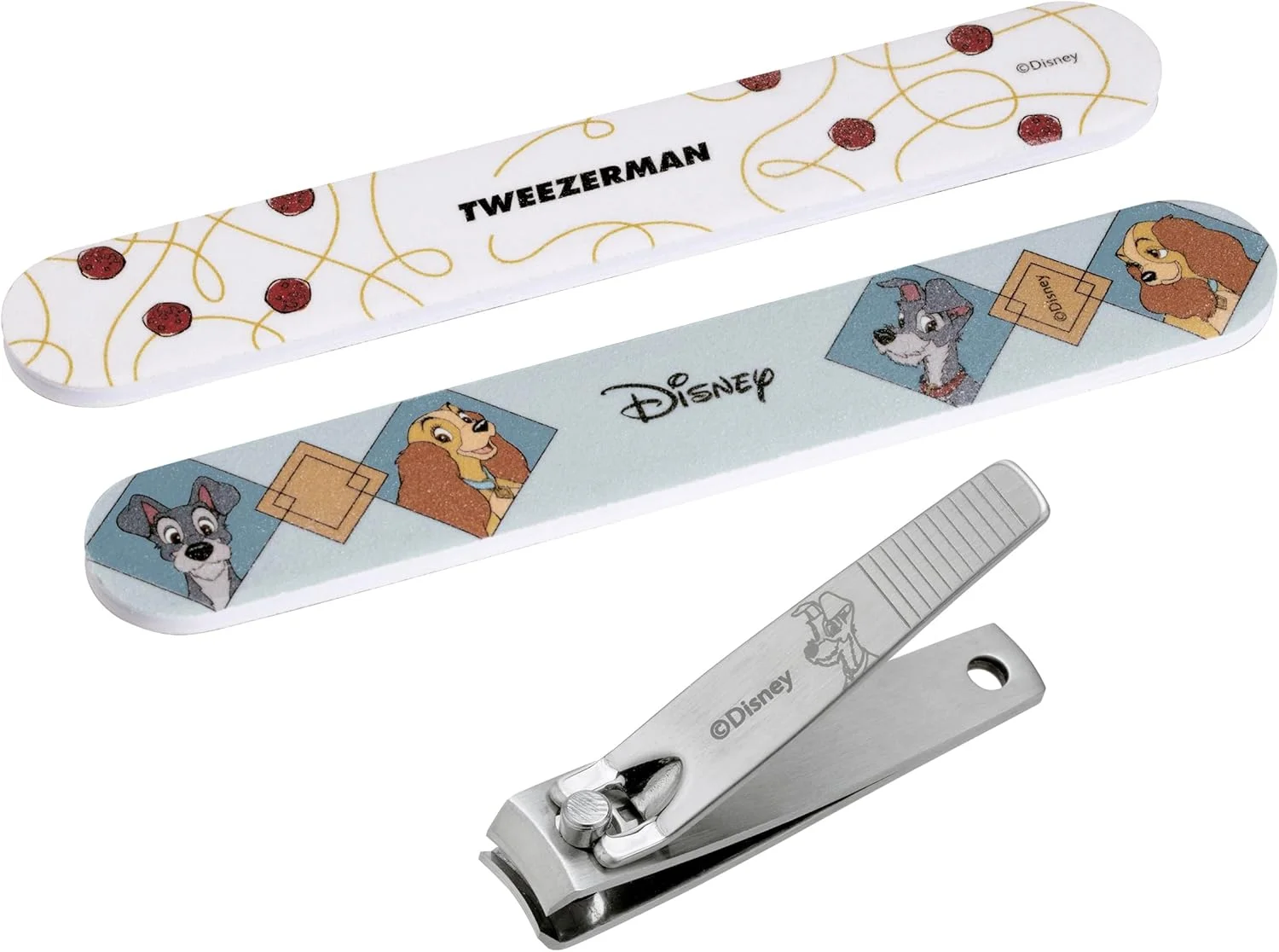 ست مانیکور دیزنی لیدی و ترامپ Tweezerman ست مانیکور دیزنی لیدی و ترامپ Tweezerman