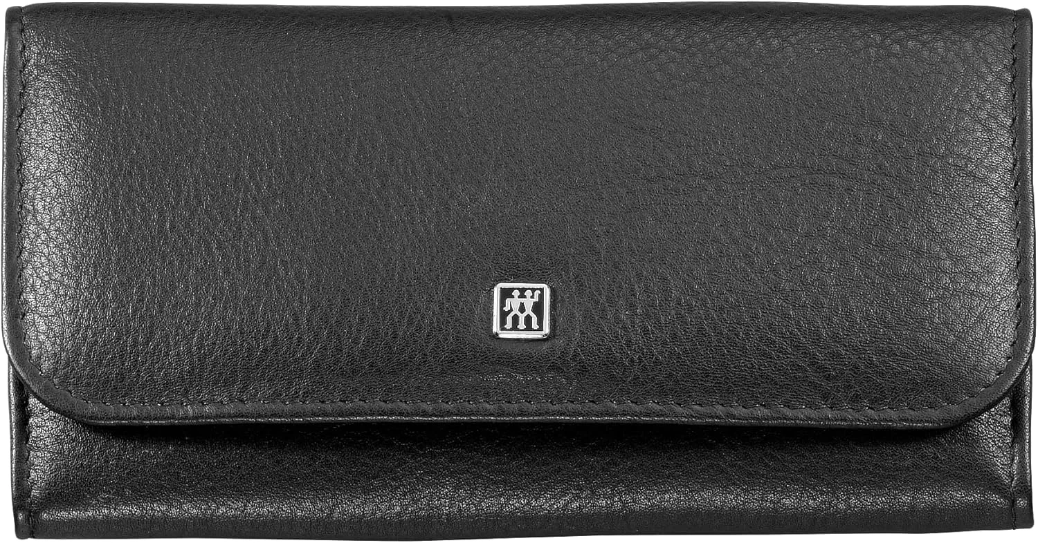 ست مانیکور چرم گوساله ZWILLING Classic Inox با بست فشاری، مشکی، 5 تکه