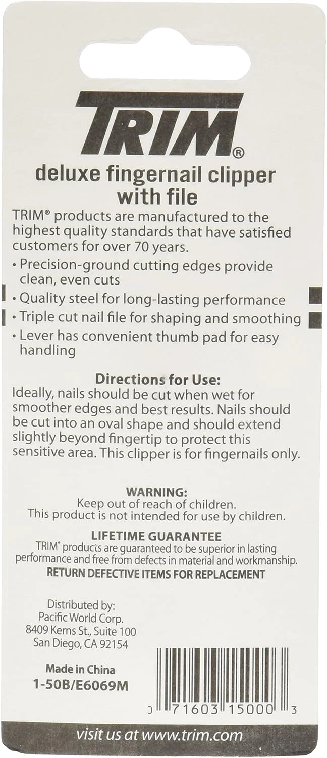 ناخن گیر لوکس و با کیفیت به همراه سوهان – ناخن گیر تیز و بادوام با سوهان تاشو برای نگهداری آسان و جمع و جور – ناخن گیر فولادی برای برش های دقیق و یکنواخت