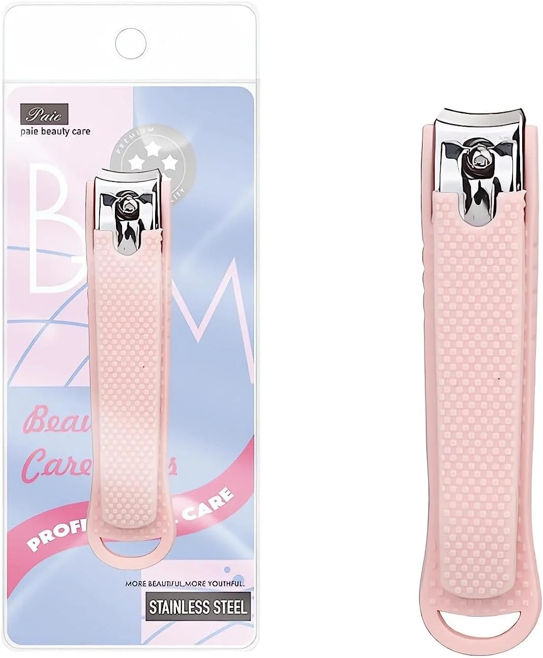 ست مانیکور، ست ناخن گیر، ناخن گیر تیز از جنس استیل ضد زنگ برای ناخن های دست و پا، ناخن گیر بزرگ با روکش سیلیکونی