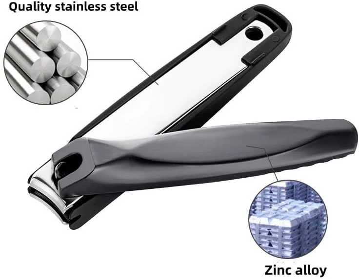 ناخن گیر قابل حمل با محفظه جمع آوری، ست ناخن گیر، ست مانیکور مسافرتی برای آقایان و بانوان ناخن گیر قابل حمل با محفظه جمع آوری، ست ناخن گیر، ست مانیکور مسافرتی برای آقایان و بانوان