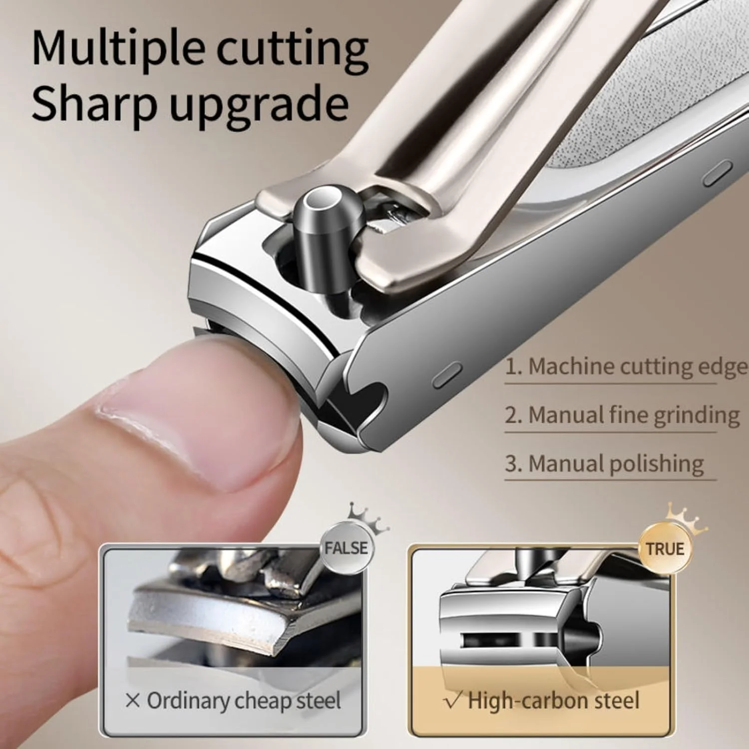 ست ۵ تکه ناخن گیر، قیچی ناخن انگشتان دست و پا، ست مانیکور پدیکور، ابزار مراقبت از ناخن، کیت حرفه ای استیل ضد زنگ ست ۵ تکه ناخن گیر، قیچی ناخن انگشتان دست و پا، ست مانیکور پدیکور، ابزار مراقبت از ناخن، کیت حرفه ای استیل ضد زنگ