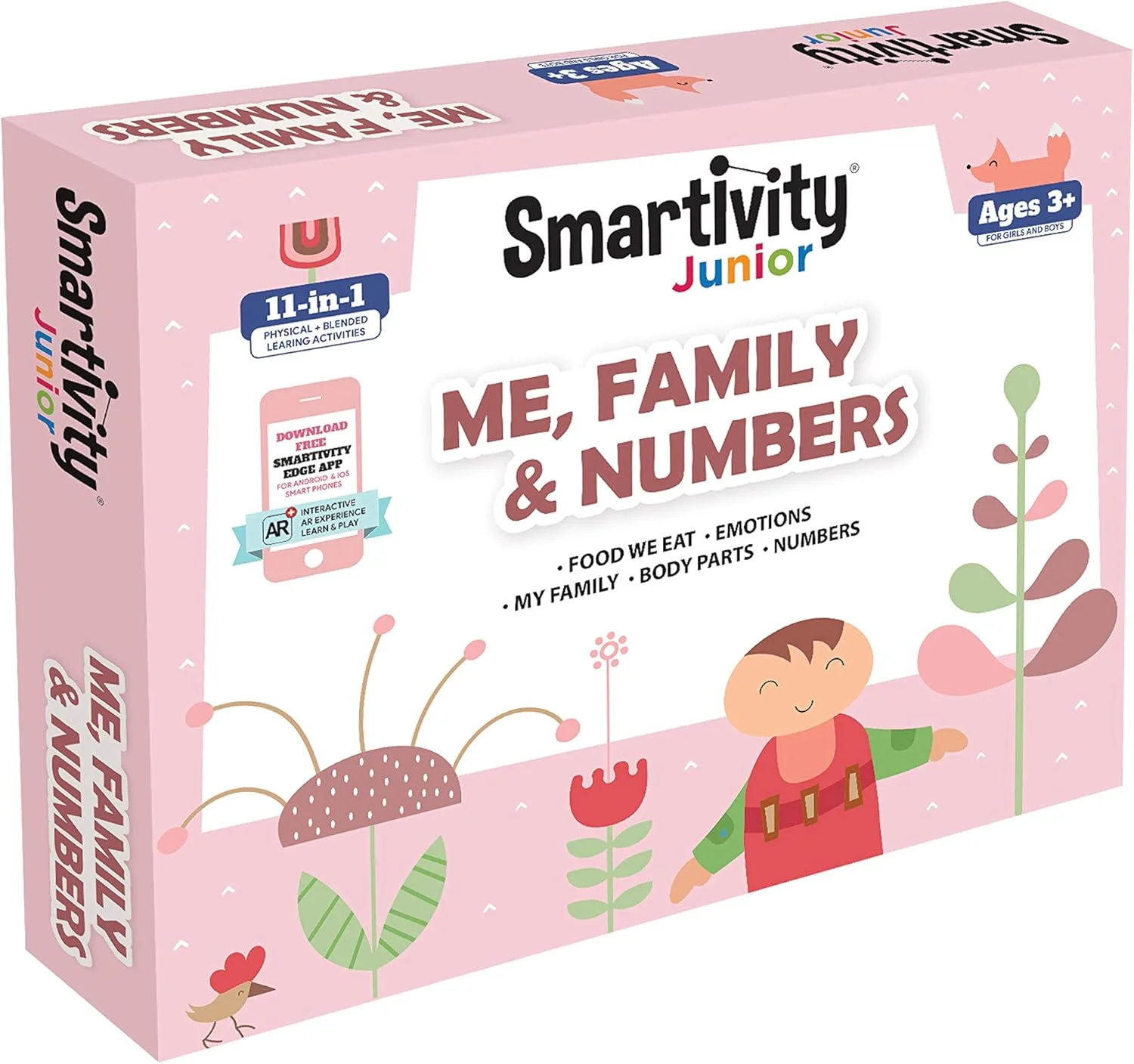 اسباب بازی آموزشی خودساز هوشمندانه جونیور من، اسباب بازی آموزشی خودساز خانواده و اعداد، صورتی