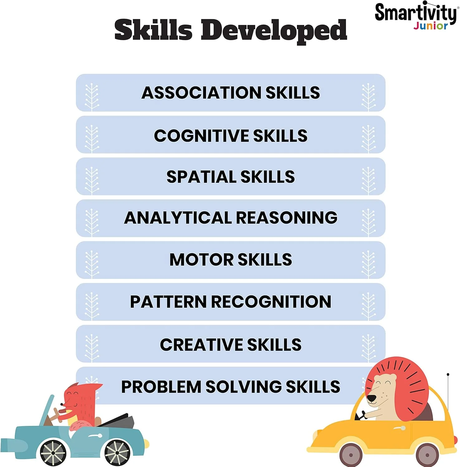 اسباب بازی آموزشی ساختنی دنیای اطراف من Smartivity Junior، آبی