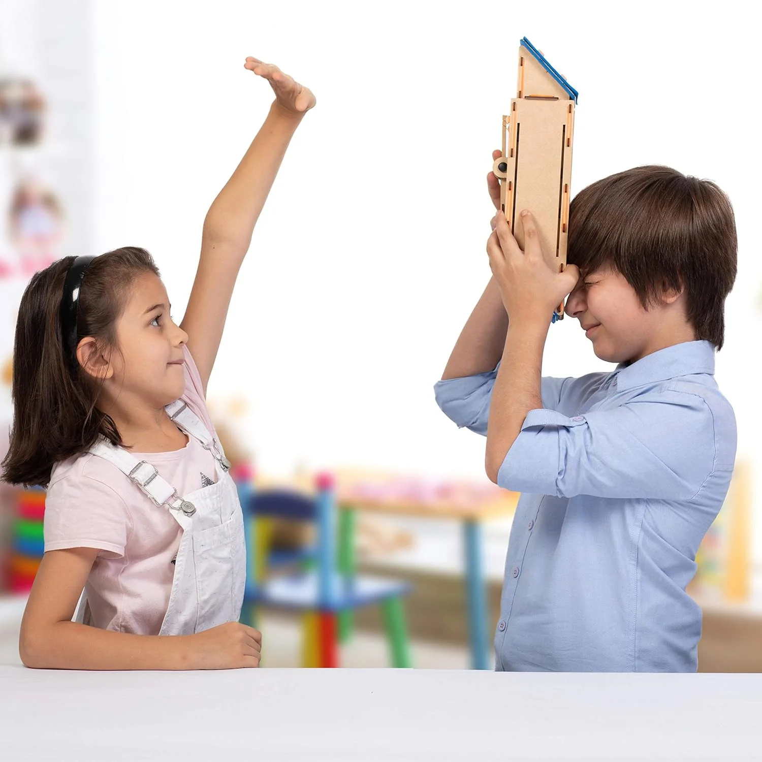 مدل چوبی سه بعدی پریسکوپ Smartivity، مجموعه ساخت مهندسی STEM برای کودکان 6 سال به بالا