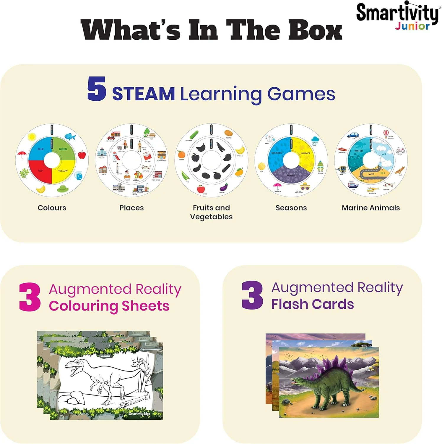 اسباب بازی آموزشی ساختنی دنیای اطراف من Smartivity Junior، آبی