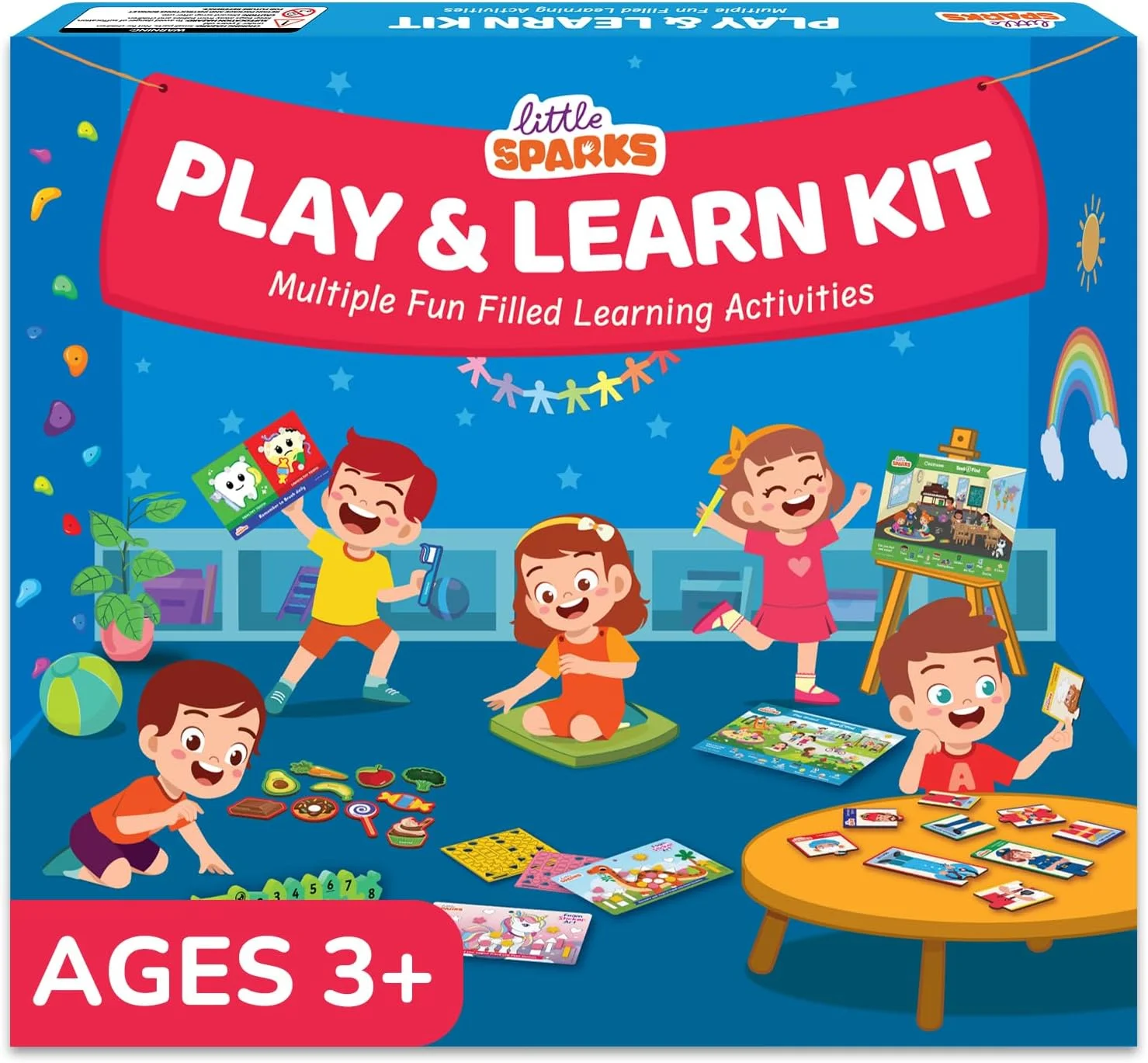 کیت بازی و یادگیری مبتنی بر روش مونته سوری اسمارتیوی مناسب برای پسران و دختران 3، 4 و 5 ساله