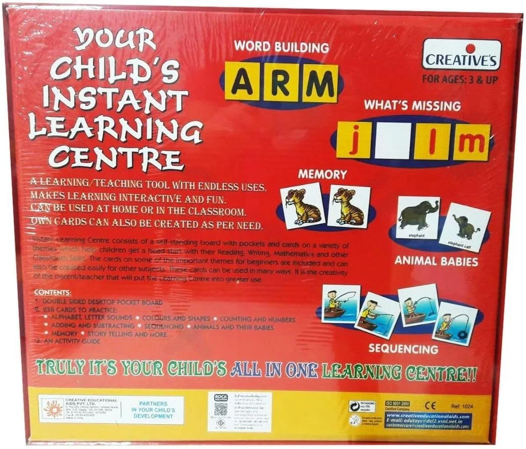 بازی آموزشی تخته ای مرکز یادگیری فوری کودک خلاق