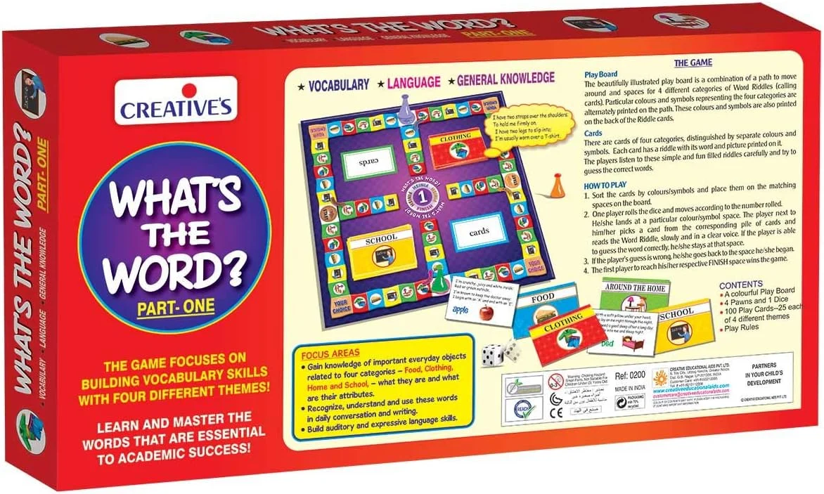 بازی آموزشی خلاقانه "کلمه چیه؟" 1