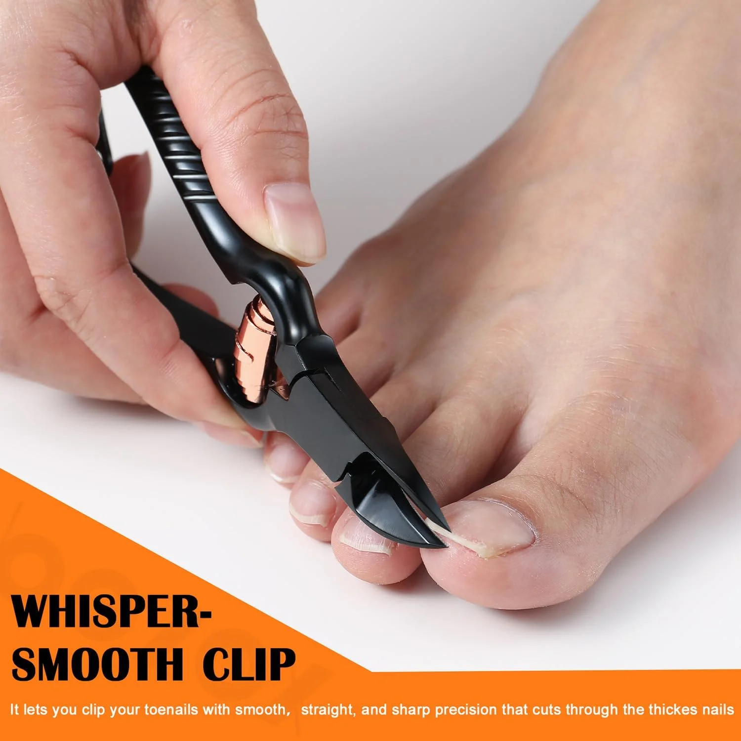 ناخن گیر طبی بزوکس، ناخن گیر ضخیم و فرو رفته، ابزار جراحی ناخن از جنس استیل ضد زنگ - مشکی ناخن گیر طبی بزوکس، ناخن گیر ضخیم و فرو رفته، ابزار جراحی ناخن از جنس استیل ضد زنگ - مشکی