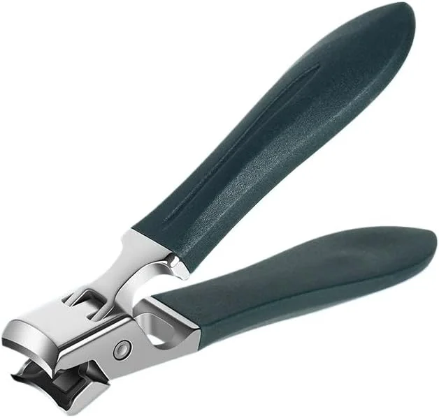 ناخن گیر استیل، دهانه پهن و تیغه تیز برای ناخن های ضخیم - دسته نارنجی ارگونومیک، ضد پاشش، ایده آل برای آقایان، خانم ها و سالمندان (سبز تیره) ناخن گیر استیل، دهانه پهن و تیغه تیز برای ناخن های ضخیم - دسته نارنجی ارگونومیک، ضد پاشش، ایده آل برای آقایان، خانم ها و سالمندان (سبز تیره)