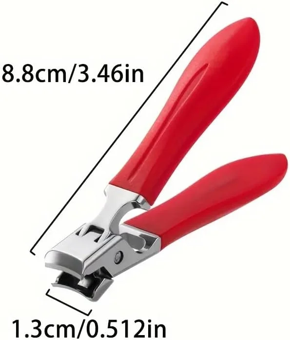 ناخن گیر استیل، دهانه پهن و تیغه تیز برای ناخن های ضخیم - دسته نارنجی ارگونومیک، ضد پاشش، ایده آل برای آقایان، خانم ها و سالمندان (سبز تیره) ناخن گیر استیل، دهانه پهن و تیغه تیز برای ناخن های ضخیم - دسته نارنجی ارگونومیک، ضد پاشش، ایده آل برای آقایان، خانم ها و سالمندان (سبز تیره)