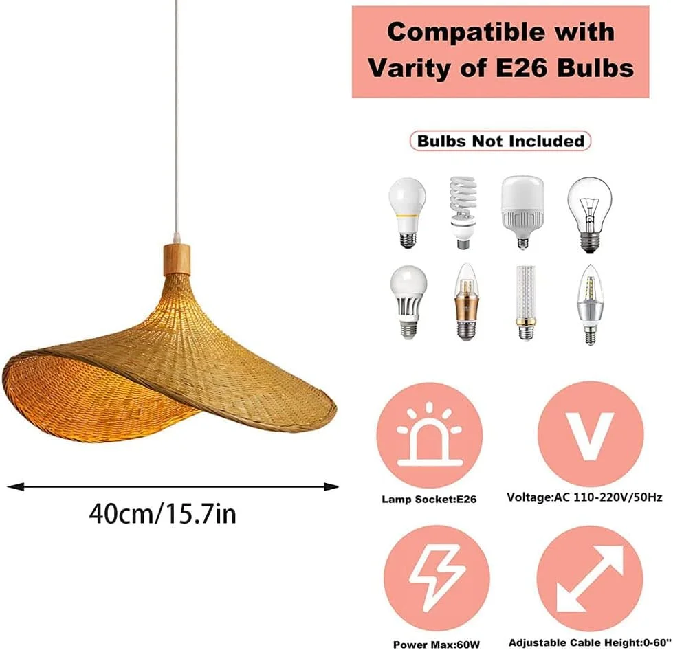 چراغ آویز بامبو، کلاه حصیری، چراغ آویز روستایی حصیری، چراغ تکی بافته شده، لوستر بافته شده سبدی برای اتاق ناهارخوری، اتاق نشیمن، مراسم ازدواج چراغ آویز بامبو، کلاه حصیری، چراغ آویز روستایی حصیری، چراغ تکی بافته شده، لوستر بافته شده سبدی برای اتاق ناهارخوری، اتاق نشیمن، مراسم ازدواج