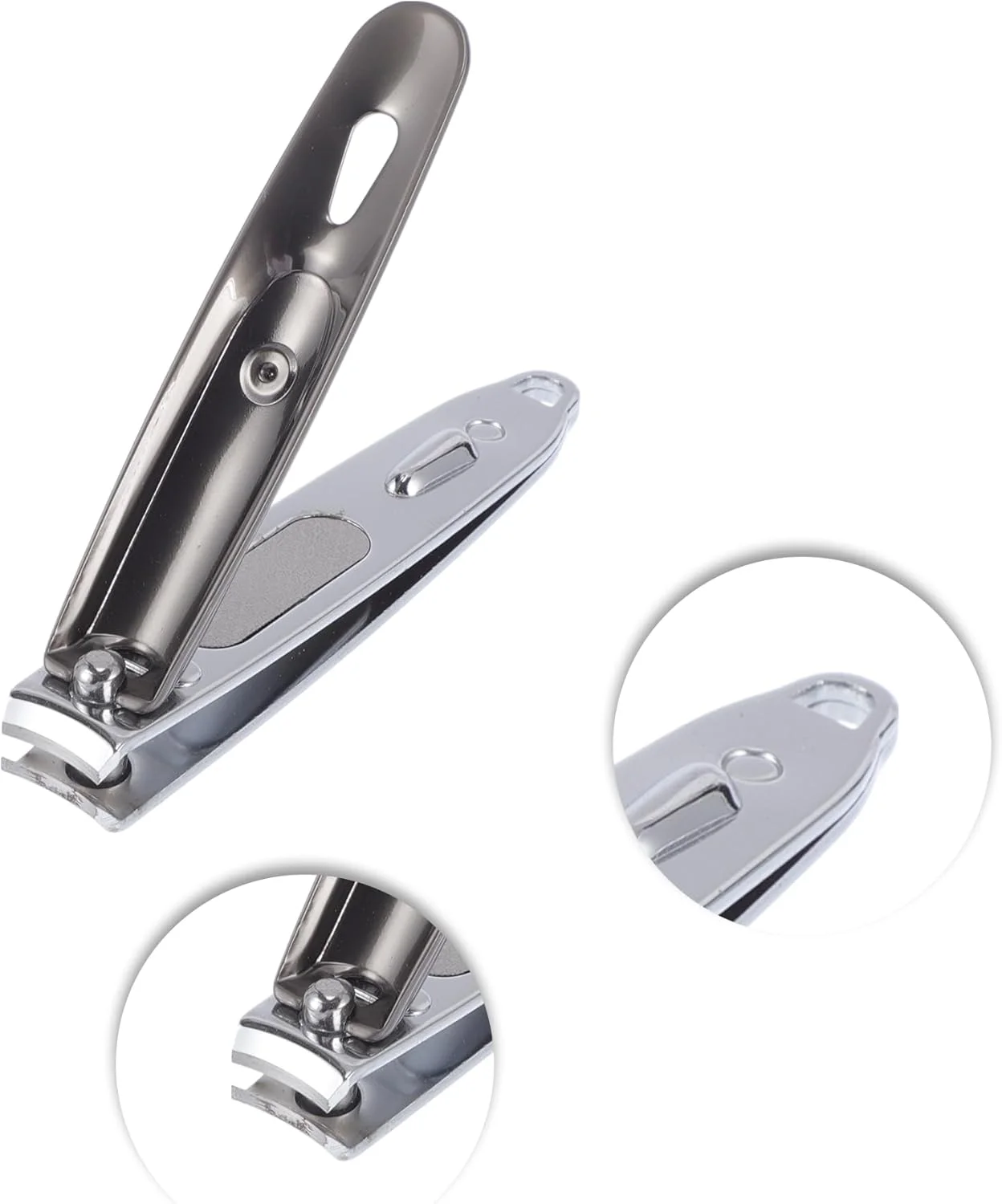 ناخن گیر طرح قطره آب، خاکستری، 8.2 در 1.5 سانتی متر، 1 عدد ناخن گیر طرح قطره آب، خاکستری، 8.2 در 1.5 سانتی متر، 1 عدد