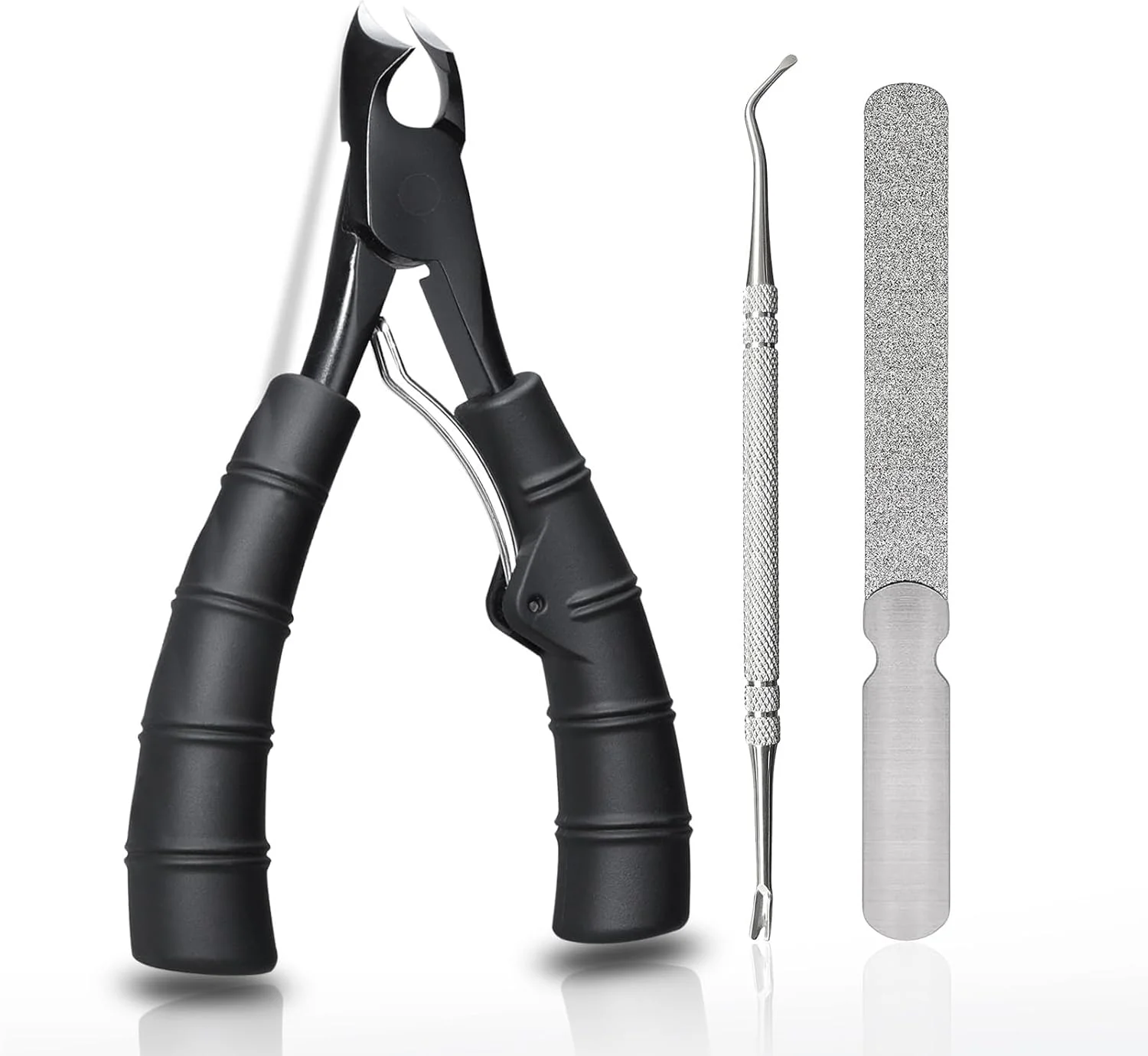 ناخن گیر انگشت شست پا Azonee برای ناخن های ضخیم، ناخن گیر تیز برای کوتاه کردن ناخن های فرورفته، ناخن گیر حرفه ای استیل ضد زنگ با دسته لاستیکی برای مردان، زنان و سالمندان ناخن گیر انگشت شست پا Azonee برای ناخن های ضخیم، ناخن گیر تیز برای کوتاه کردن ناخن های فرورفته، ناخن گیر حرفه ای استیل ضد زنگ با دسته لاستیکی برای مردان، زنان و سالمندان