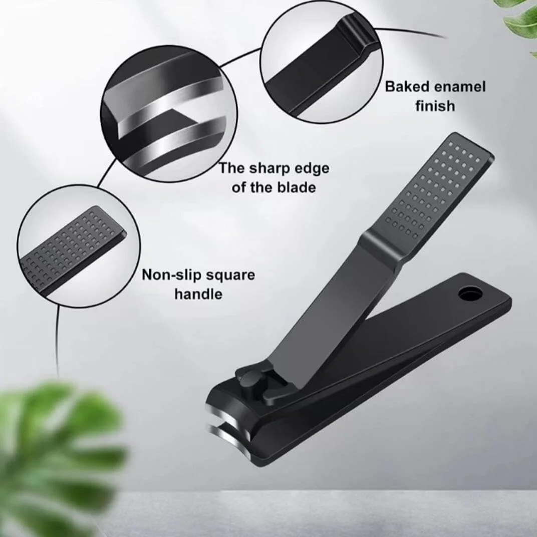 ست ناخن گیر استیل - شامل ناخن گیر انگشتان دست و پا، ناخن گیرهای تیز و تقویت شده برای آقایان و بانوان