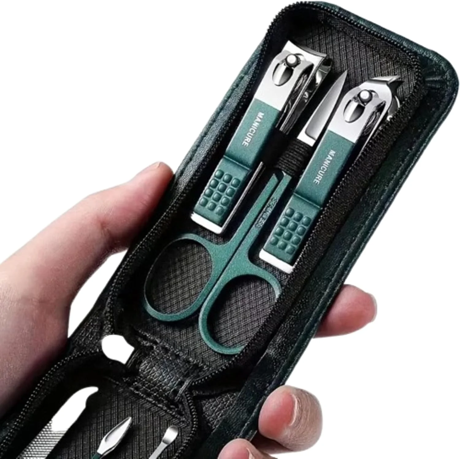 ست مانیکور حرفه ای 6 تکه – ابزارهای دقیق فولاد ضد زنگ آلمانی برای خانه و مسافرت ست مانیکور حرفه ای 6 تکه – ابزارهای دقیق فولاد ضد زنگ آلمانی برای خانه و مسافرت