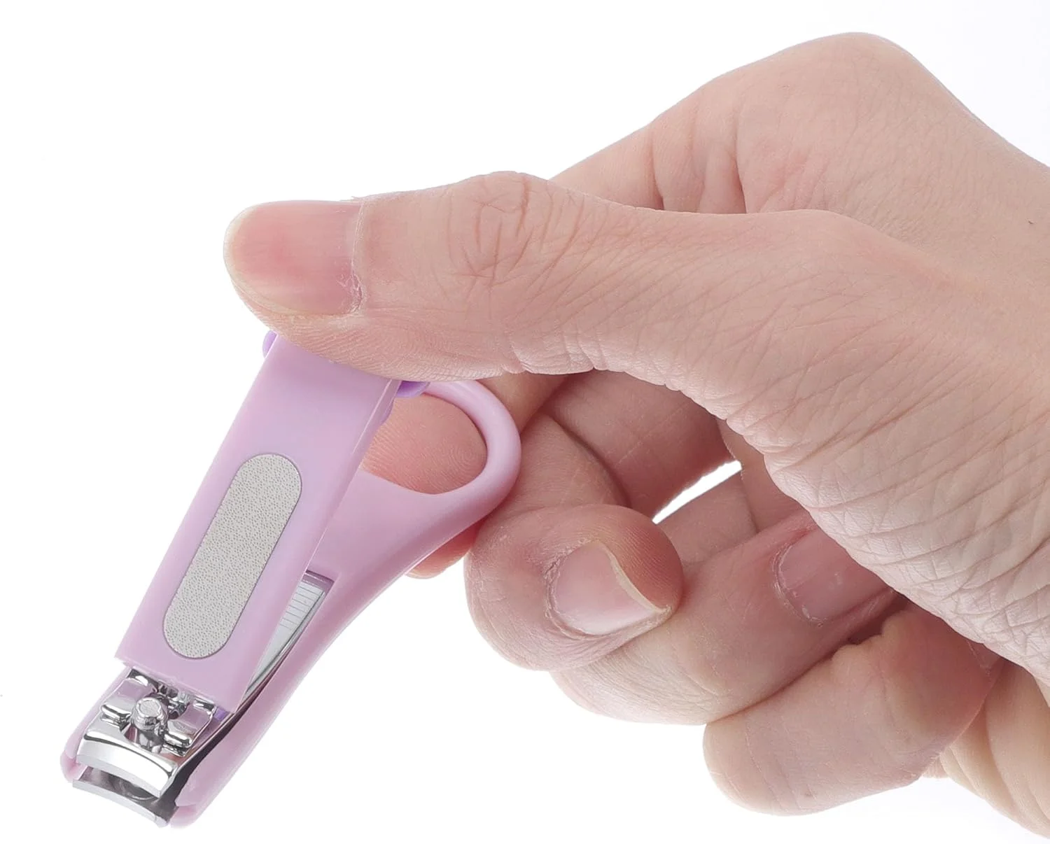 ناخن گیر طرح میوه ای، 8x2.5 سانتی متر، بنفش، 1 عدد ناخن گیر طرح میوه ای، 8x2.5 سانتی متر، بنفش، 1 عدد