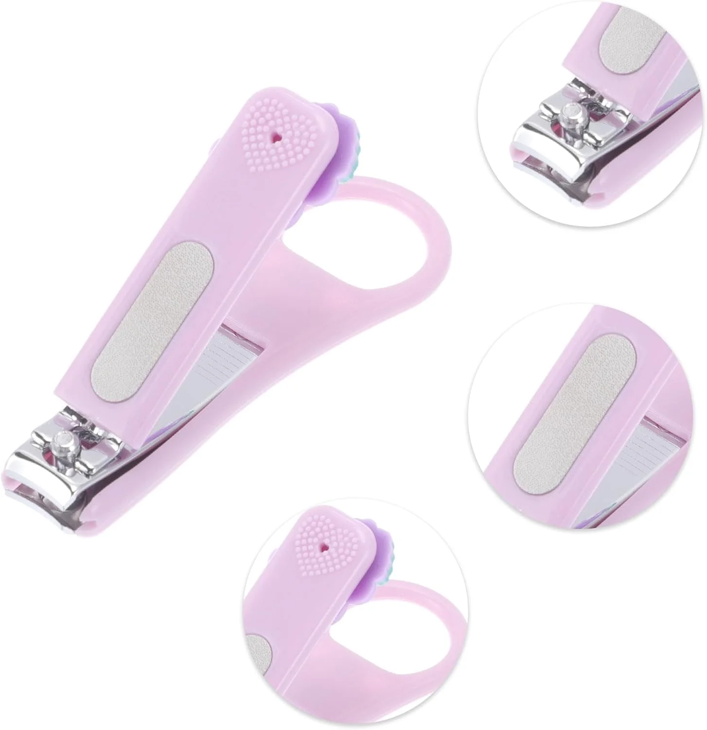 ناخن گیر طرح میوه ای، 8x2.5 سانتی متر، بنفش، 1 عدد ناخن گیر طرح میوه ای، 8x2.5 سانتی متر، بنفش، 1 عدد