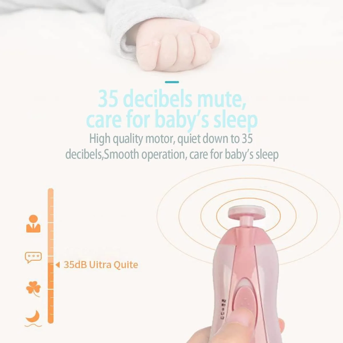 سوهان ناخن کودک ALMEKAQUZ، سوهان ناخن برقی ایمن کودک، مراقبت از ناخن های دست و پا، کیت ناخن نوزاد و کودک، مناسب برای بزرگسالان (صورتی) سوهان ناخن کودک ALMEKAQUZ، سوهان ناخن برقی ایمن کودک، مراقبت از ناخن های دست و پا، کیت ناخن نوزاد و کودک، مناسب برای بزرگسالان (صورتی)