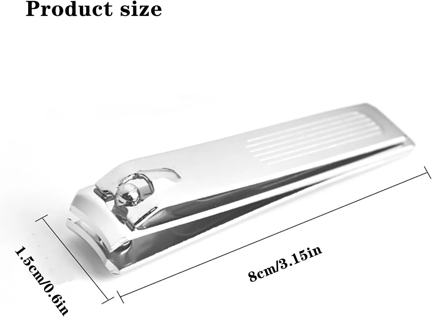 ناخن گیر بزرگ، برای بزرگسالان و کودکان، ناخن گیر انگشت و ناخن پا فولادی، ابزار مراقبت از ناخن، برای پیرایش و آراستگی، استفاده آسان