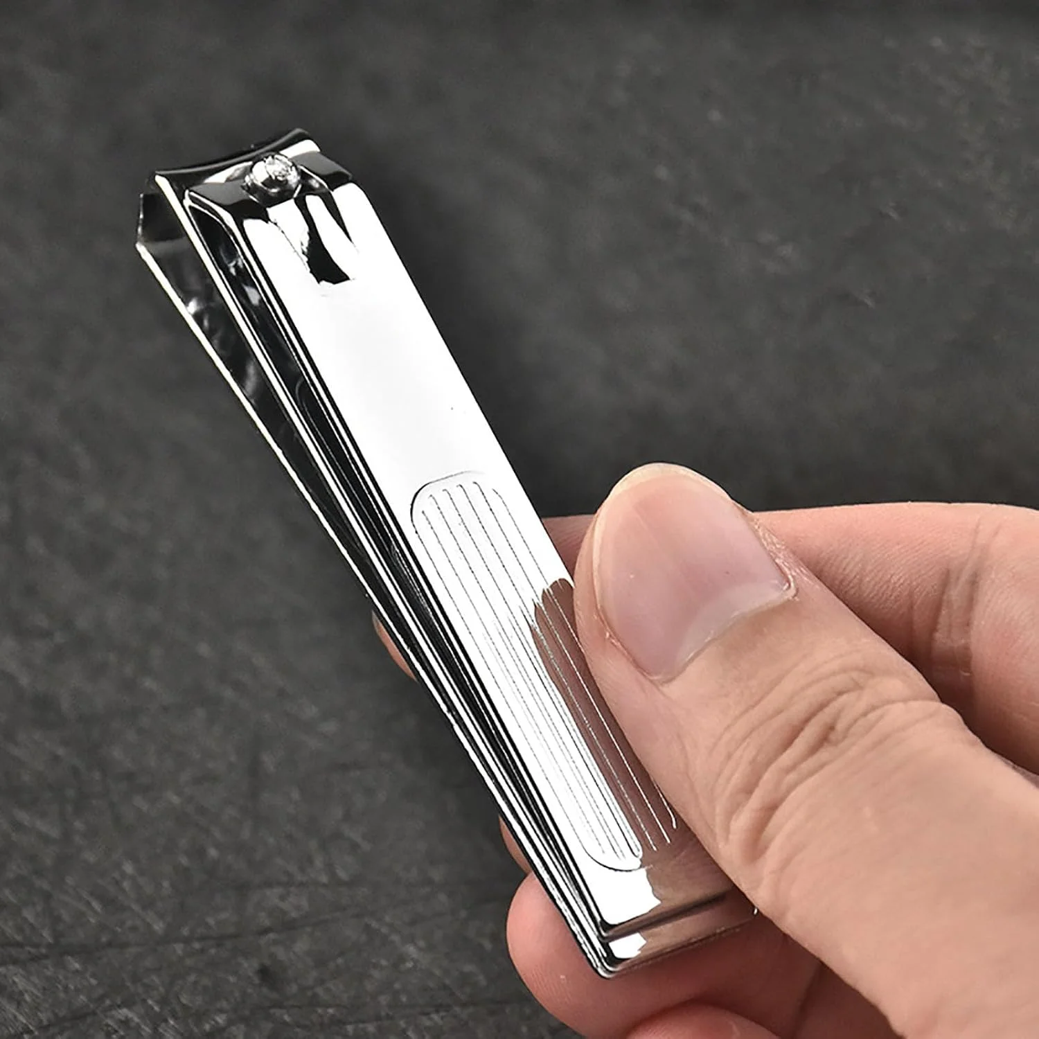 ناخن گیر بزرگ، برای بزرگسالان و کودکان، ناخن گیر انگشت و ناخن پا فولادی، ابزار مراقبت از ناخن، برای پیرایش و آراستگی، استفاده آسان