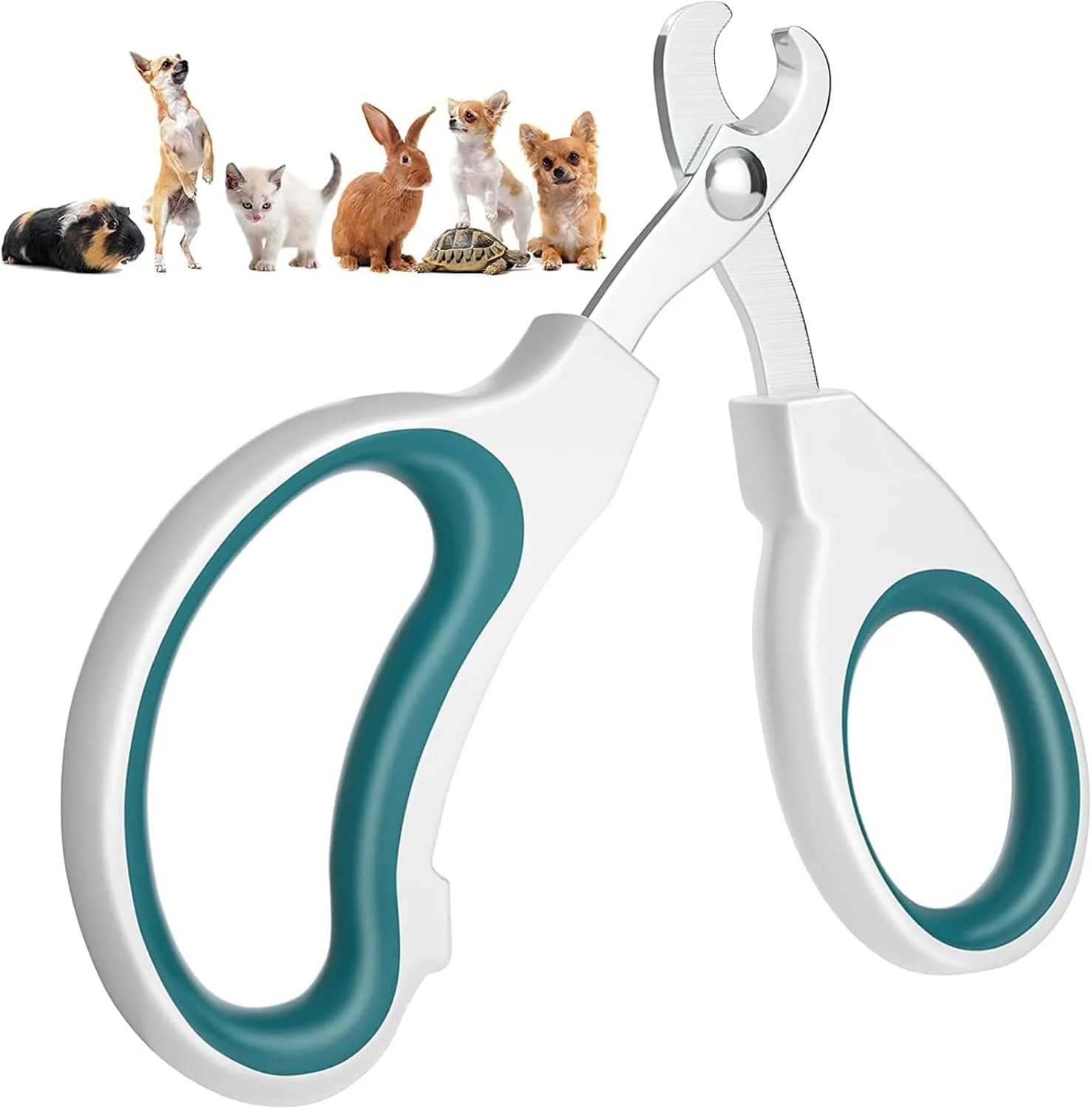 ناخن گیر گربه مامو بیر، ناخن گیر پنجه گربه ساخته شده از استیل ضد زنگ، برش تمیز، بدون ریش ریش شدن، پرداخت آینه ای. ناخن گیر حیوانات کوچک برای گربه ها، بچه گربه ها، توله سگ ها، خرگوش ها و سایر حیوانات خانگی