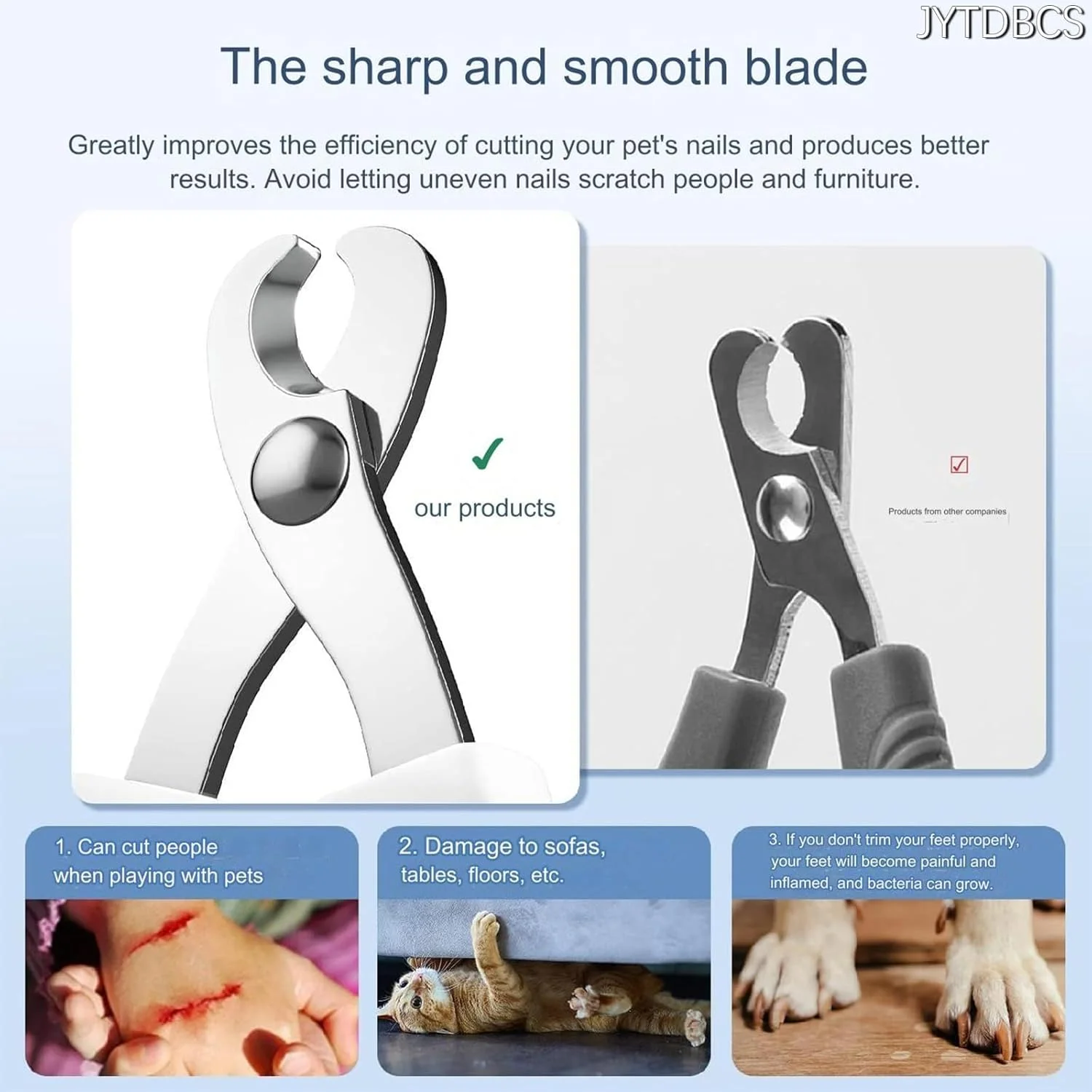 ناخن گیر گربه مامو بیر، ناخن گیر پنجه گربه ساخته شده از استیل ضد زنگ، برش تمیز، بدون ریش ریش شدن، پرداخت آینه ای. ناخن گیر حیوانات کوچک برای گربه ها، بچه گربه ها، توله سگ ها، خرگوش ها و سایر حیوانات خانگی ناخن گیر گربه مامو بیر، ناخن گیر پنجه گربه ساخته شده از استیل ضد زنگ، برش تمیز، بدون ریش ریش شدن، پرداخت آینه ای. ناخن گیر حیوانات کوچک برای گربه ها، بچه گربه ها، توله سگ ها، خرگوش ها و سایر حیوانات خانگی