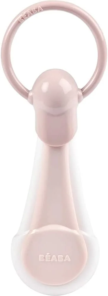 ناخن گیر ب ب آ برای نوزادان و کودکان - مراقبت و مانیکور ناخن - دسته بزرگ ارگونومیک - صورتی