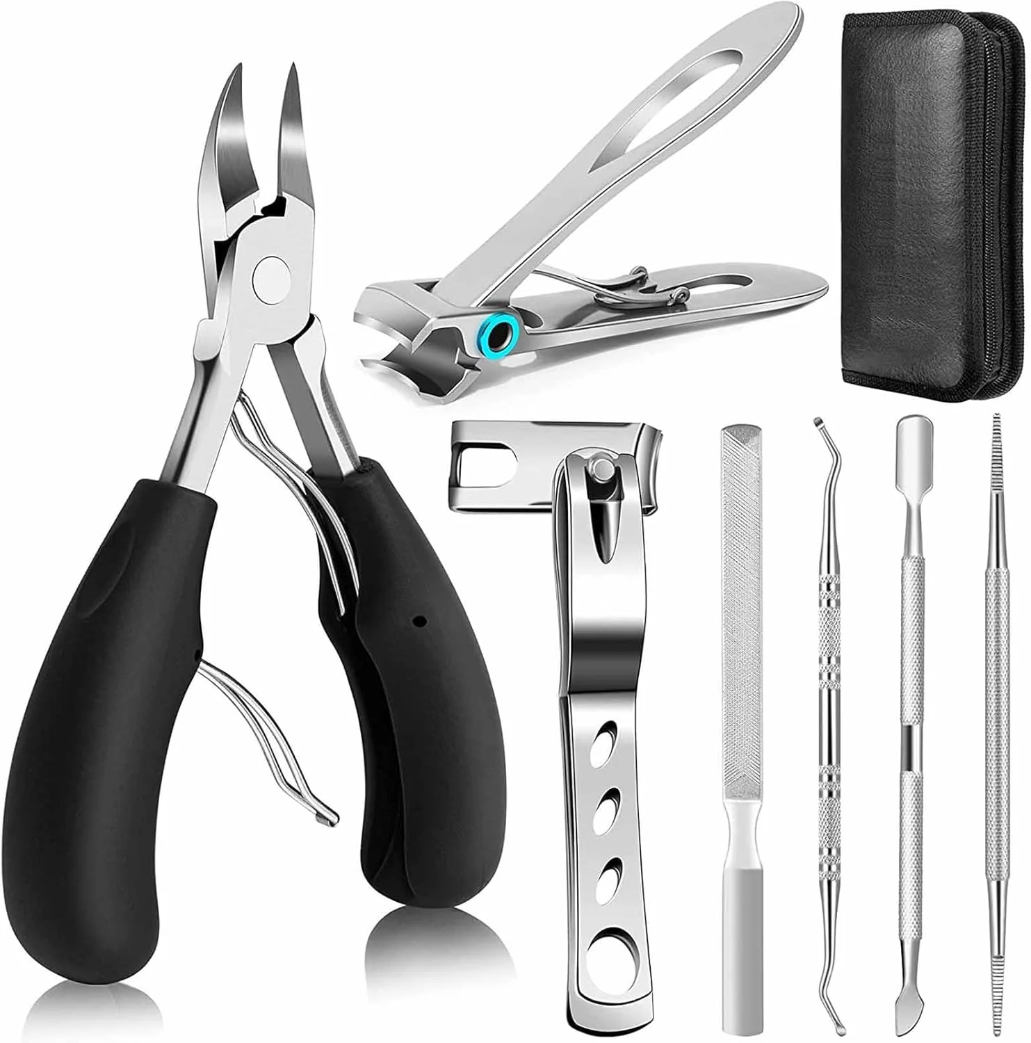 ست مانیکور و پدیکور تزویق، قیچی ناخن و ابزار مراقبت از ناخن های ضخیم و فرو رفته